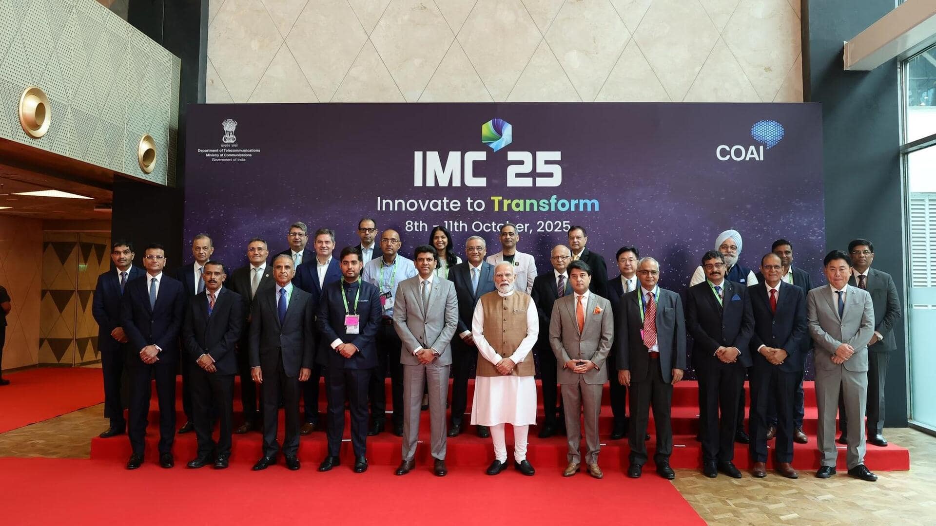 भारत में 1GB डाटा की कीमत एक कप चाय से कम, IMC में बोले प्रधानमंत्री मोदी 