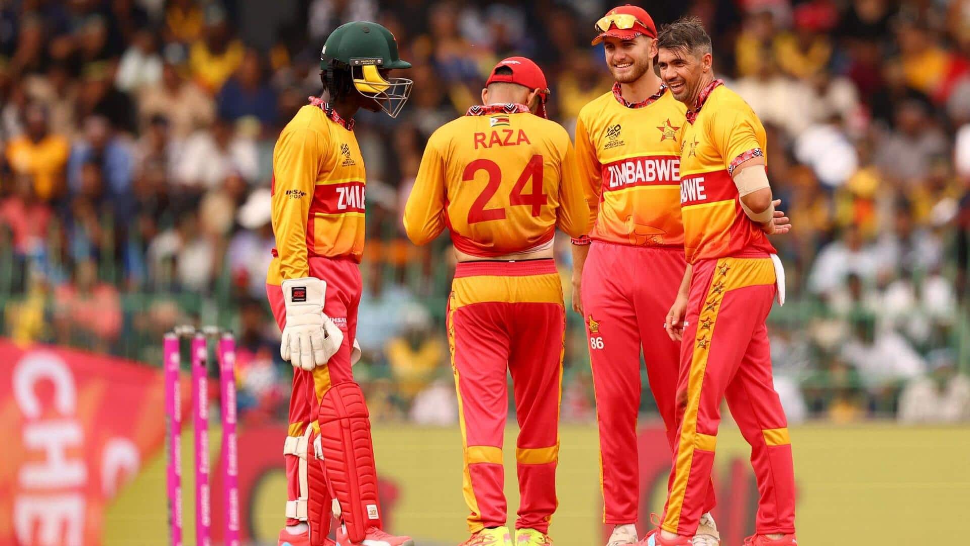 टी-20 विश्व कप: युद्ध के कारण भारत में फंसी थी जिम्बाब्वे की टीम, अब हुई रवाना 