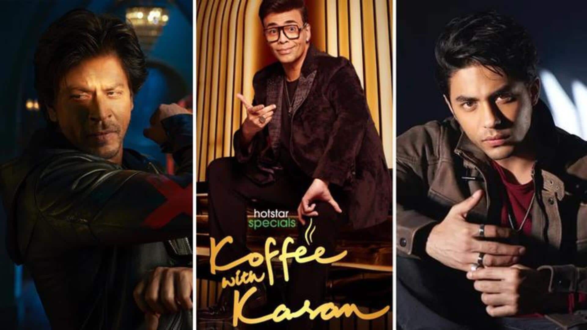 शाहरुख खान संग 'कॉफी विद करण' में डेब्यू करेंगे आर्यन खान, जानिए कब आएगा नया सीजन 