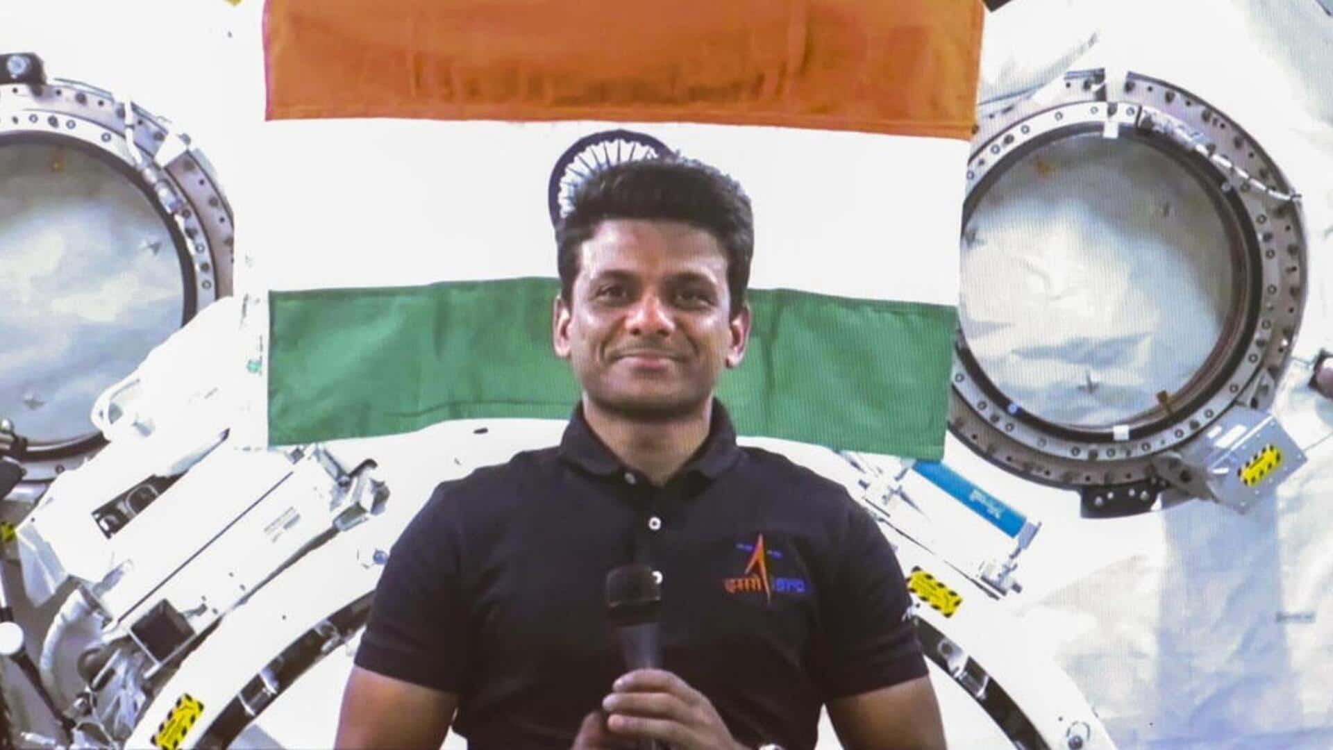 शुभांशु शुक्ला ने ISS पर किया मांसपेशियों की स्टेम कोशिकाओं का अध्ययन शुभांशु शुक्ला ने ISS पर किया मांसपेशियों की स्टेम कोशिकाओं का अध्ययन
