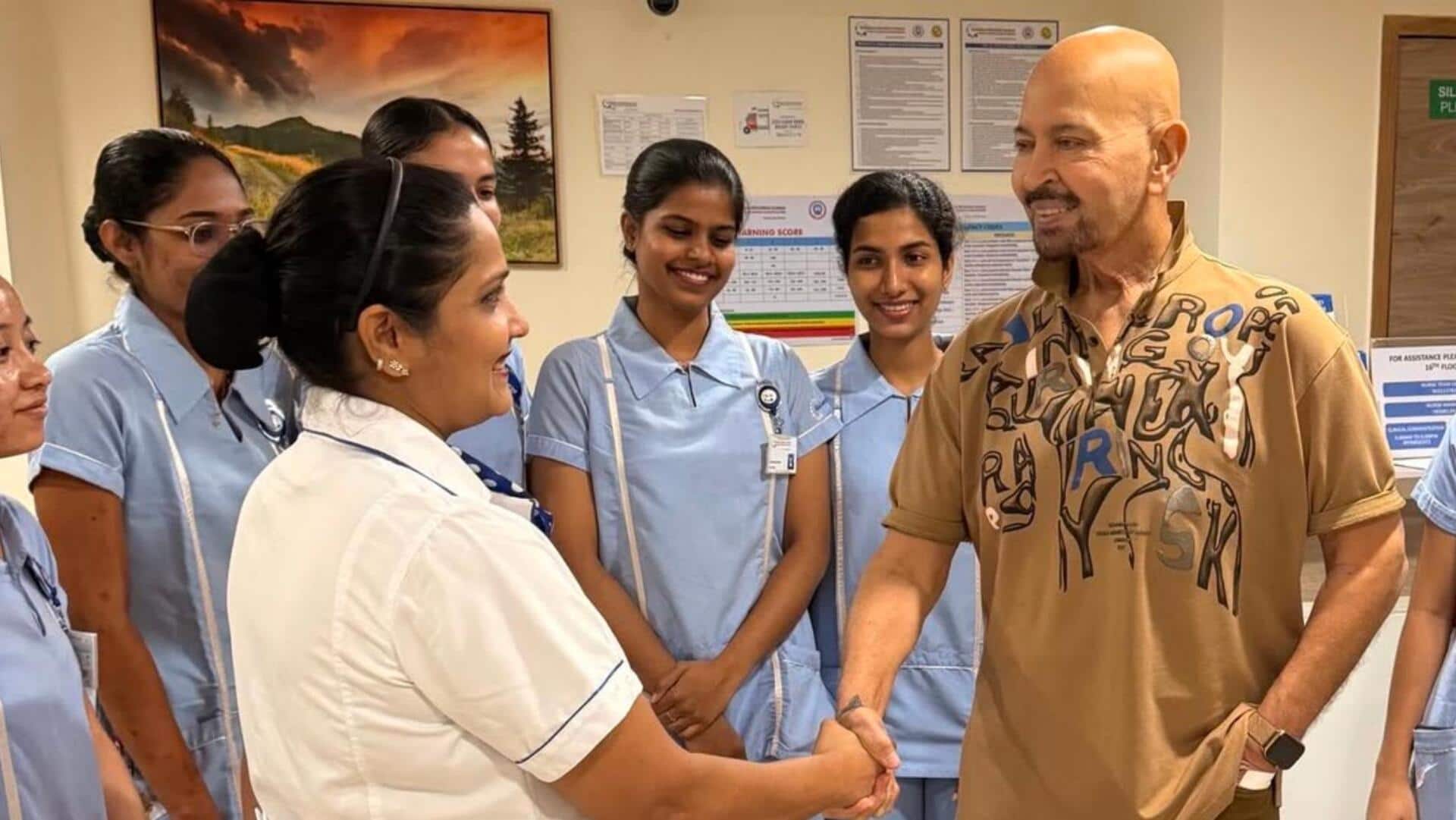 राकेश रोशन की गर्दन की सर्जरी हुई, तस्वीर साझा कर दिया स्वास्थ्य अपडेट राकेश रोशन की गर्दन की सर्जरी हुई, तस्वीर साझा कर दिया स्वास्थ्य अपडेट