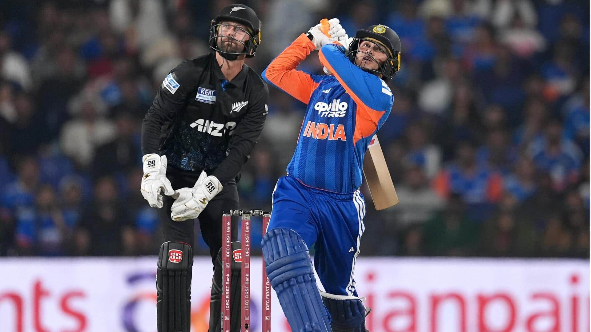 भारतीय टीम ने पहले टी-20 अंतरराष्ट्रीय में न्यूजीलैंड के खिलाफ अपना सर्वोच्च स्कोर बनाया 