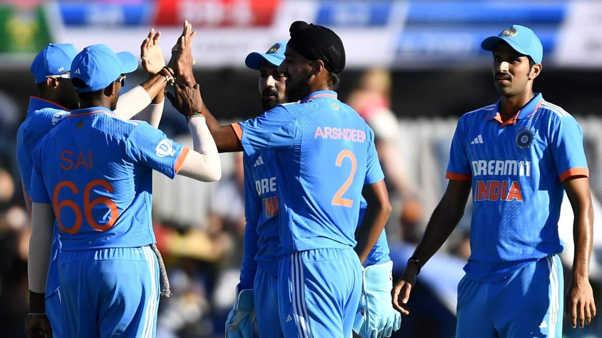 भारत ने तीसरे वनडे में दक्षिण अफ्रीका को हराया, सीरीज पर 2-1 से जमाया कब्जा