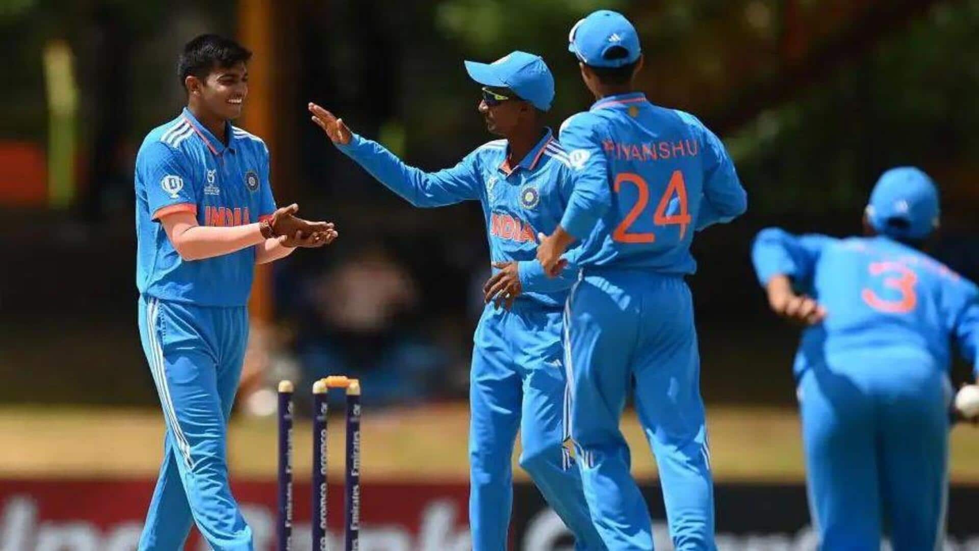 अंडर-19 विश्व कप 2024: मुशीर खान के शतक की बदौलत भारत ने न्यूजीलैंड को हराया