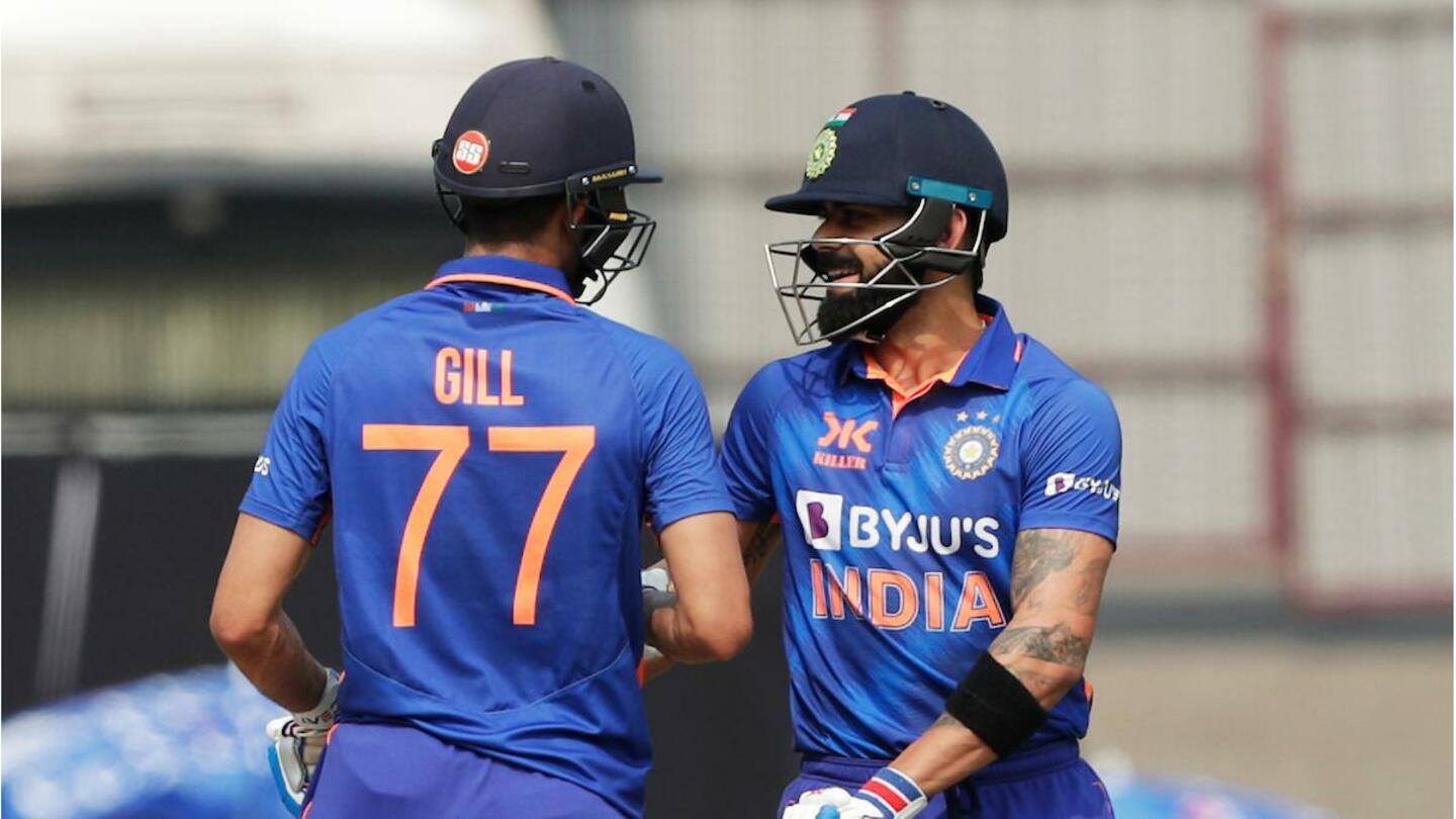 तीसरा वनडे: भारत ने श्रीलंका को दिया 391 रनों का लक्ष्य, गिल-कोहली ने जमाए शतक