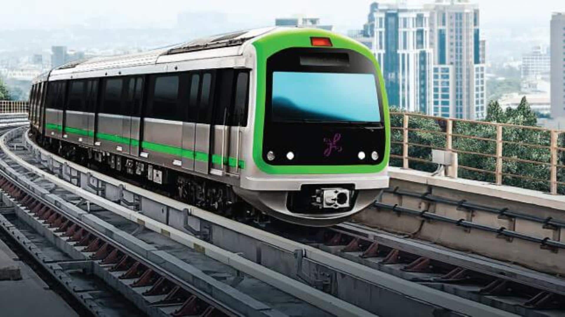 कर्नाटक: अगले महीने चीन से भारत आएंगी बेंगलुरू मेट्रो की चालक-रहित 2 ट्रेनें