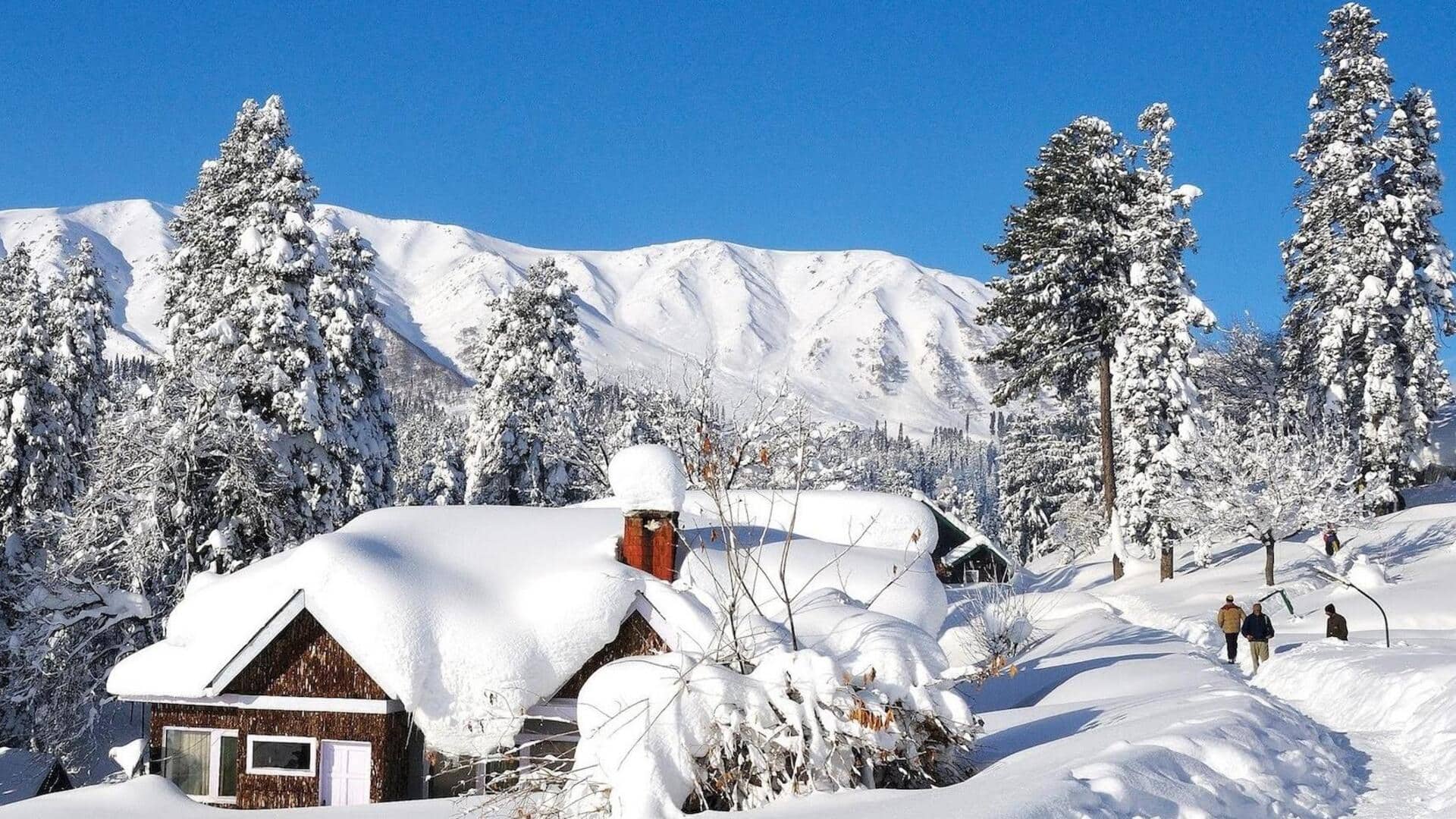 कश्मीर में 40 दिनों की भीषण सर्दी शुरू, लद्दाख में तापमान शून्य से 18 डिग्री नीचे