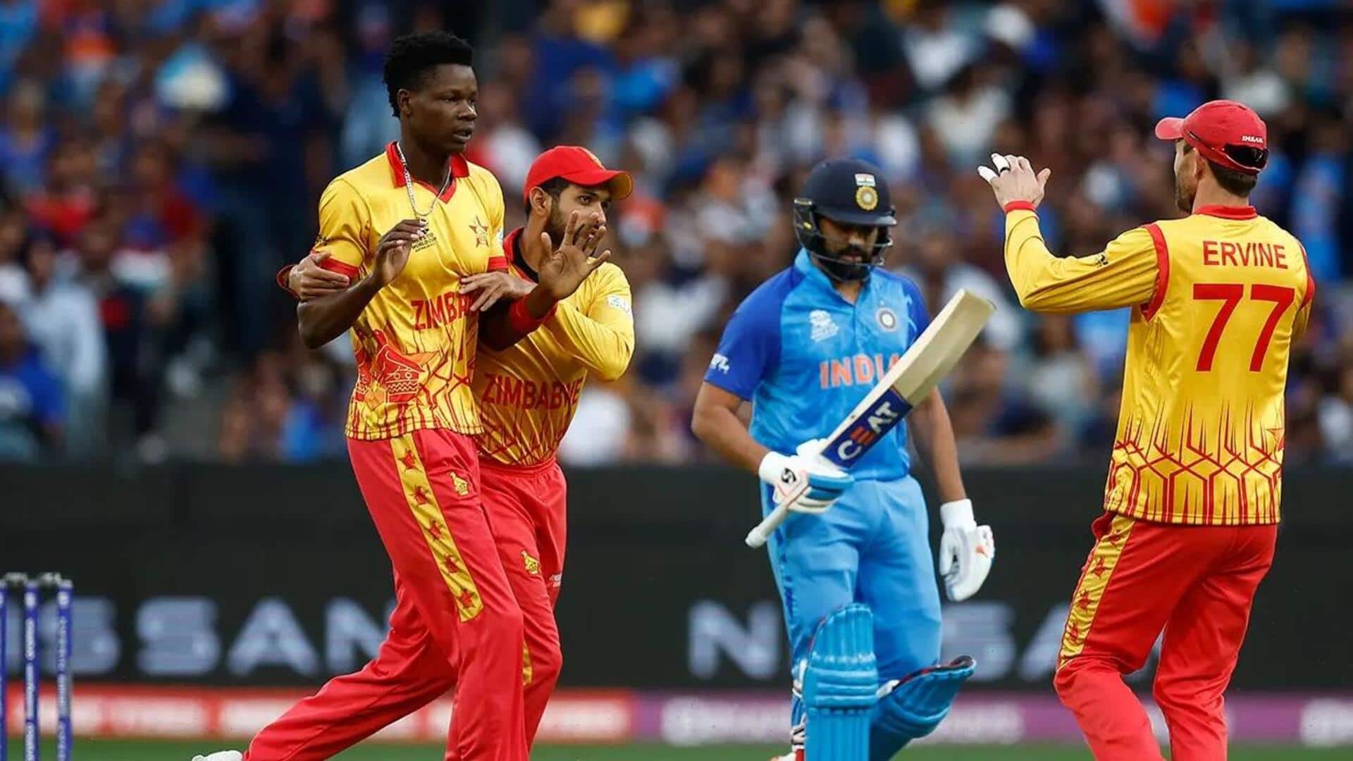 भारतीय क्रिकेट टीम जिम्बाब्वे के खिलाफ जुलाई में 5 मैच की टी-20 सीरीज खेलेगी