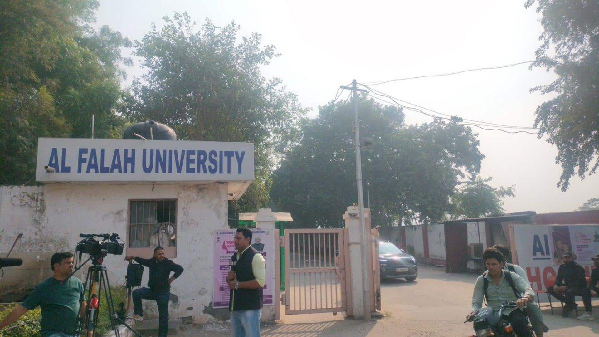 दिल्ली विस्फोट मामले में ED ने अल-फलाह विश्वविद्यालय से जुड़े 30 ठिकानों पर छापा मारा