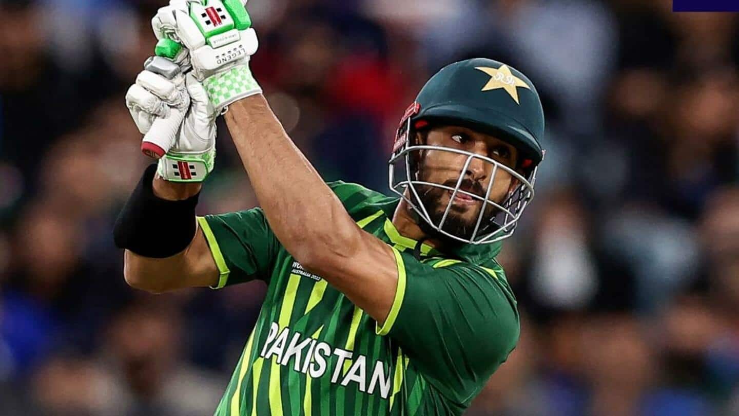 भारत बनाम पाकिस्तान: शान मसूद ने जमाया तीसरा टी-20 अंतरराष्ट्रीय अर्धशतक