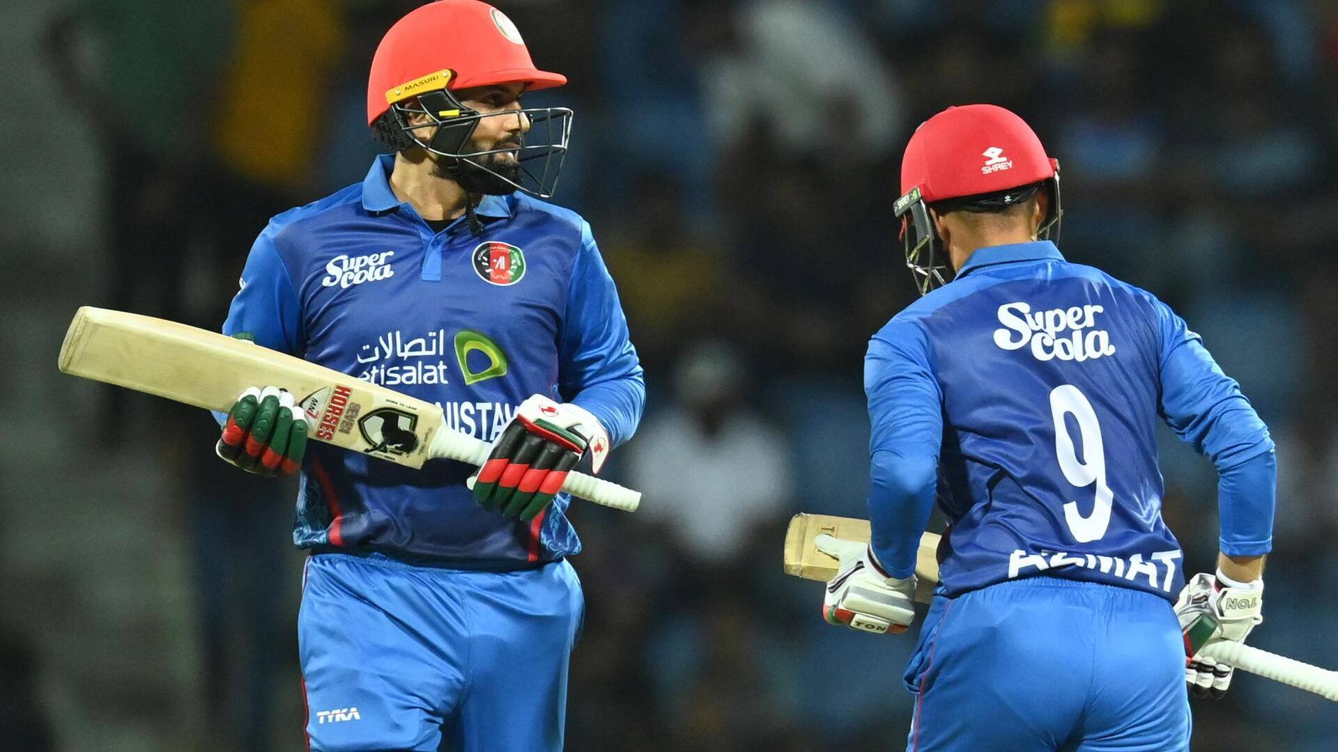 अफगानिस्तान की ओर से वनडे क्रिकेट में बनाए गए सर्वोच्च टीम स्कोर पर एक नजर