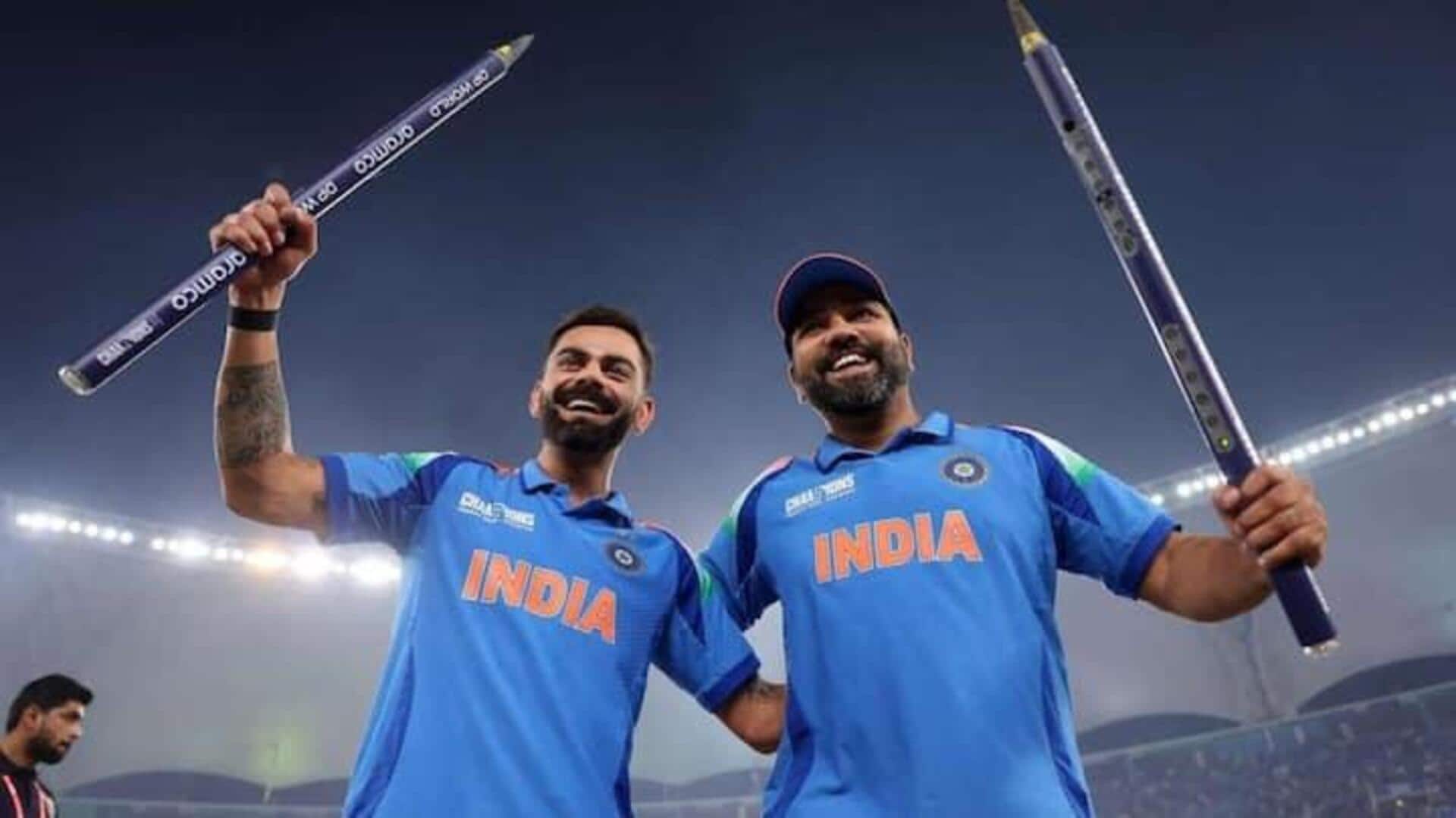 विराट कोहली और रोहित शर्मा की जोड़ी का कमाल, एकसाथ खेले 400 अंतरराष्ट्रीय मैच