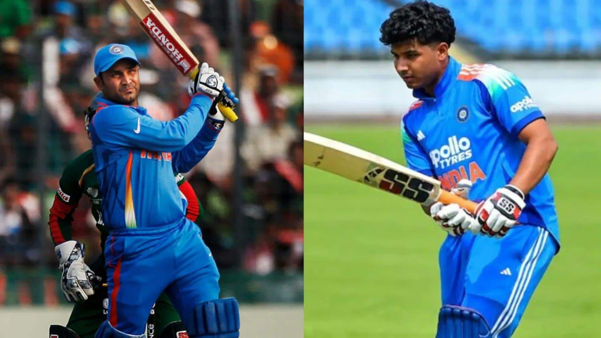 वीनू मांकड़ ट्रॉफी: वीरेंद्र सहवाग के बेटे आर्यवीर ने खेली 173 रन की धमाकेदार पारी