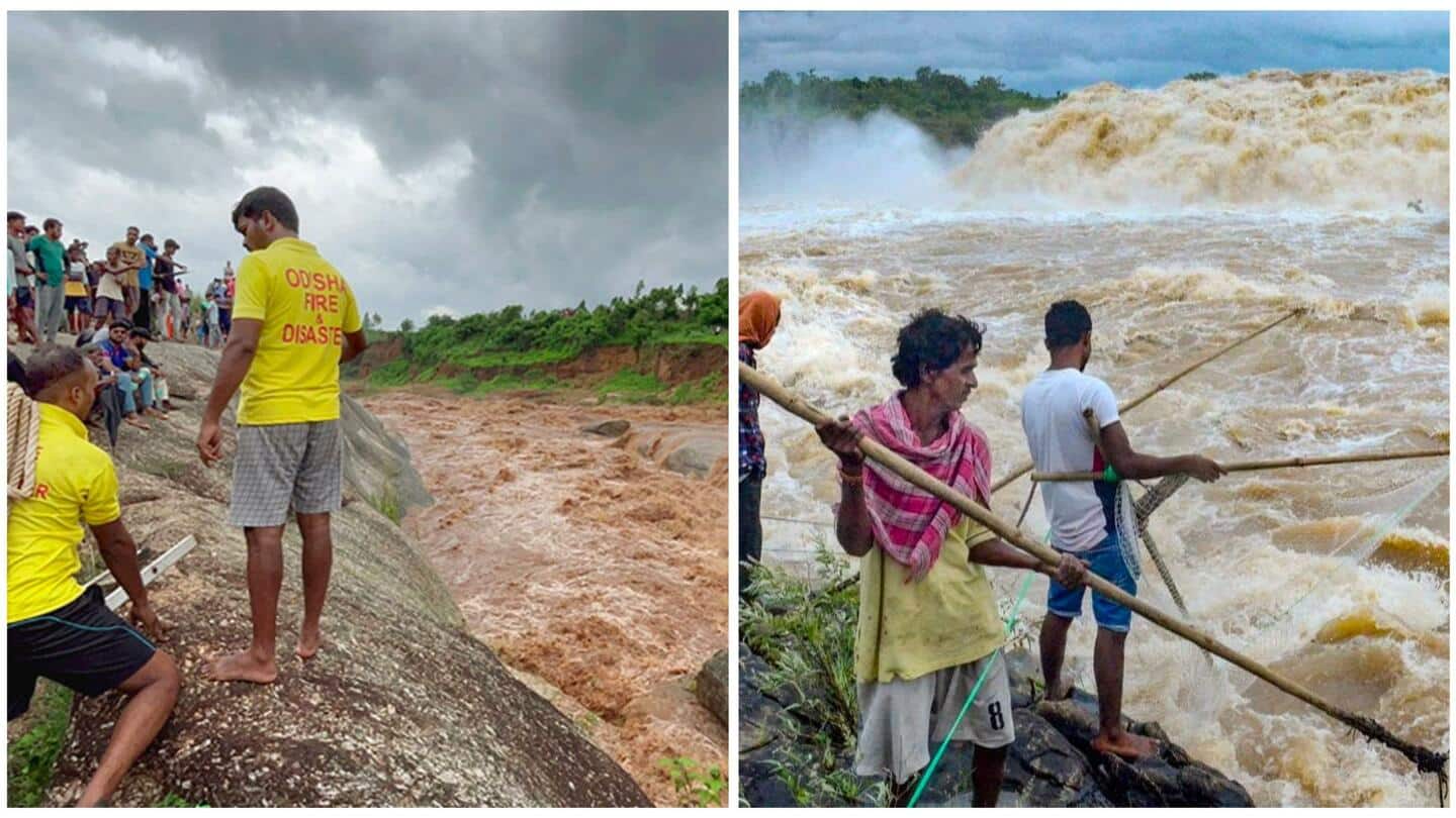 राज्यों में बाढ़ का कहर जारी; 40 की मौत, ओडिशा में 9 लाख प्रभावित