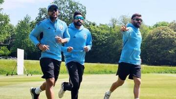 WTC फाइनल के लिए भारतीय खिलाड़ियों ने कसी कमर, जमकर बहाया पसीना