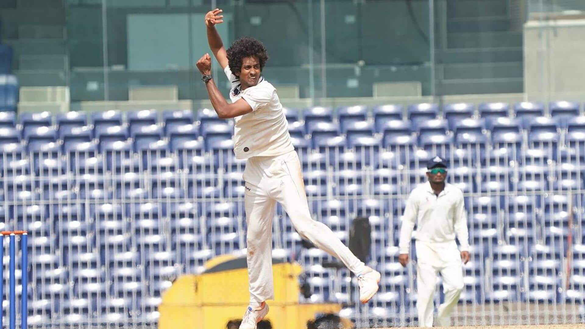 रणजी ट्रॉफी 2023-24: साई किशोर ने सेमीफाइनल में चटकाए 5 विकेट, हासिल की ये उपलब्धि