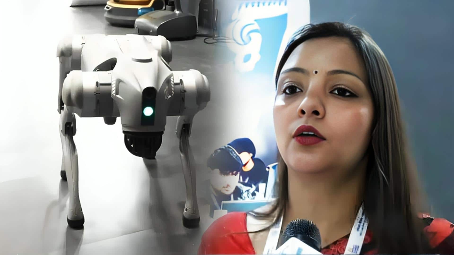 AI समिट में रोबोडॉग विवाद से वायरल हुई गलगोटिया विश्वविद्यालय की प्रोफेसर नेहा ने दी सफाई