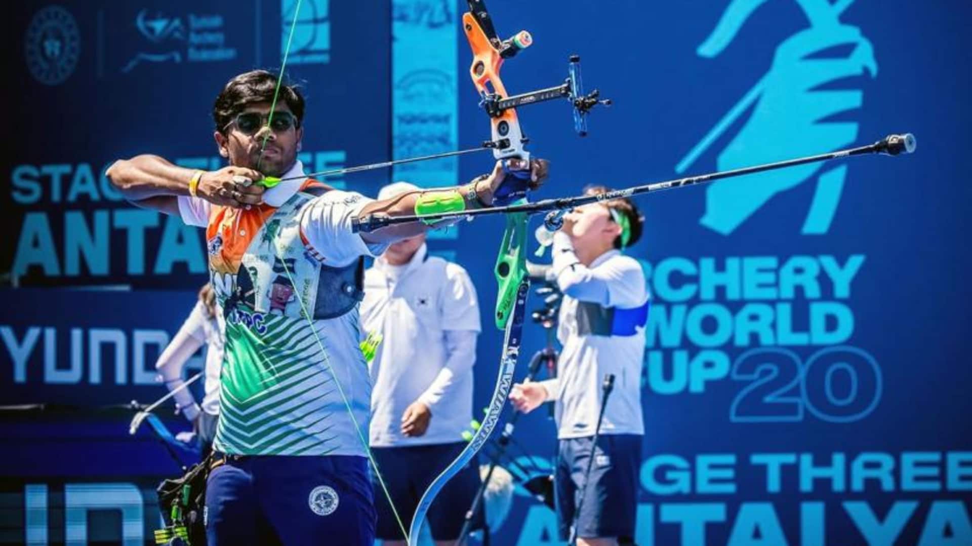 एशियाई खेल 2026: तीरंदाजी में भारत की पुरुष रिकर्व टीम को मिला रजत पदक 