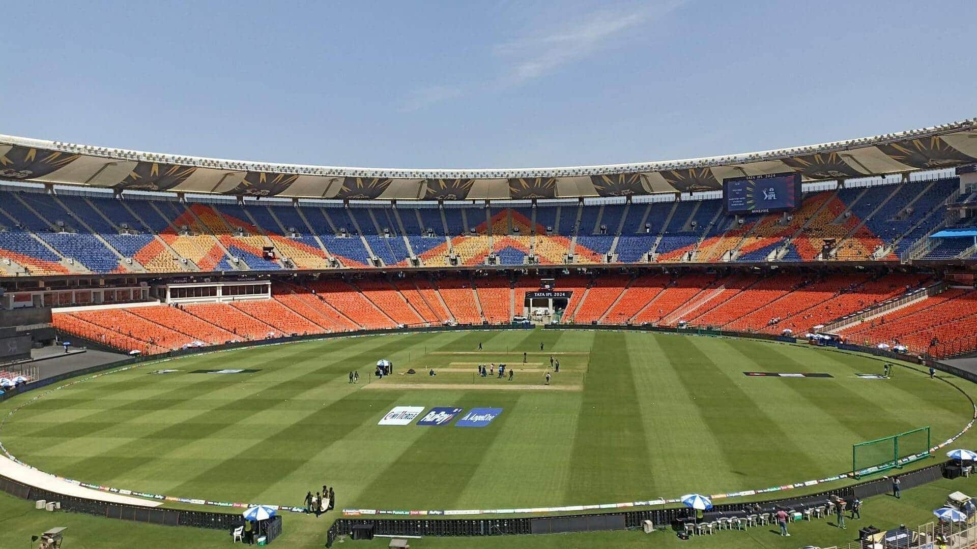 टी-20 विश्व कप 2026: नरेंद्र मोदी क्रिकेट स्टेडियम की पिच रिपोर्ट और अन्य रोचक आंकड़े