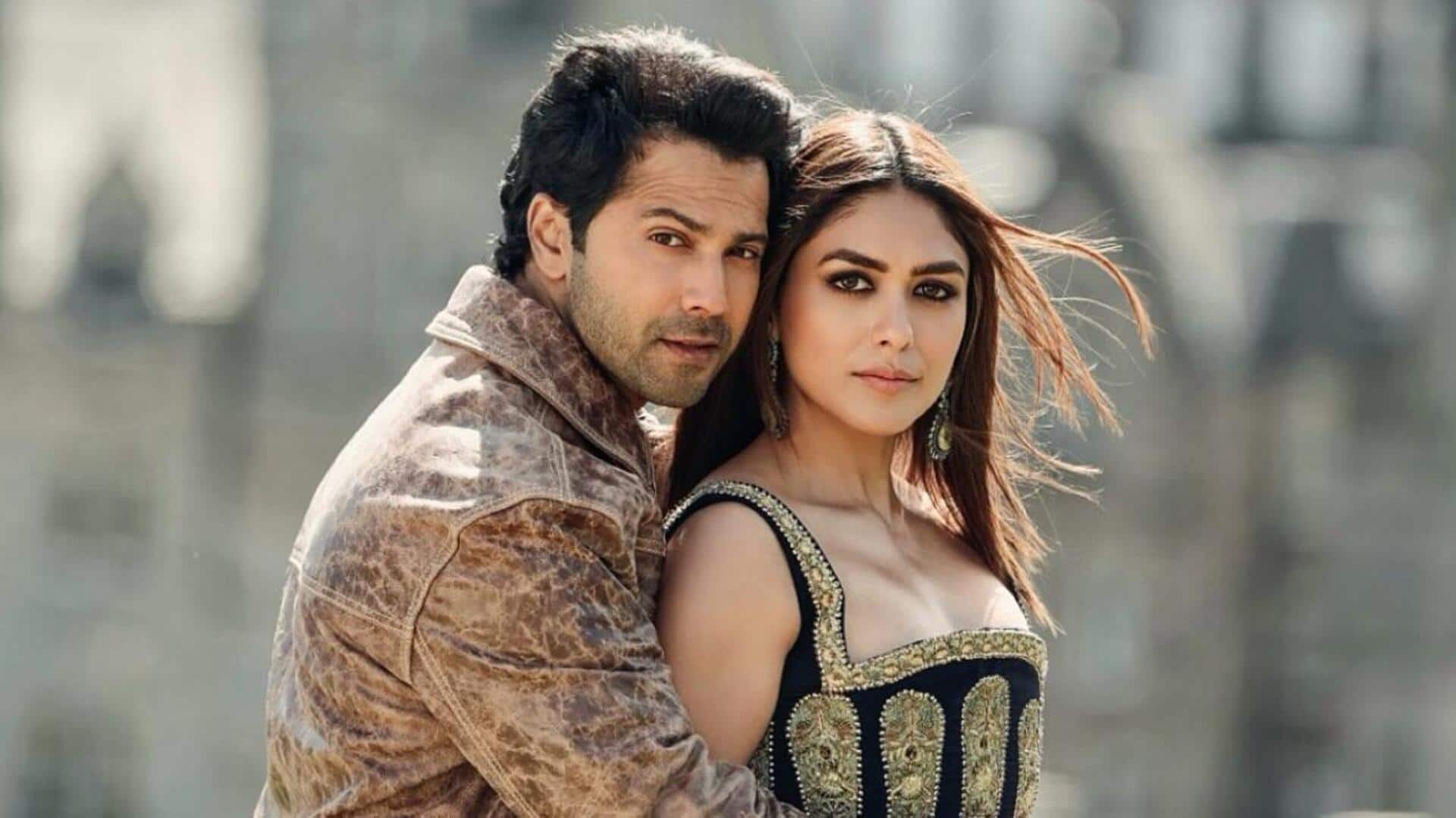 'है जवानी तो इश्क...' से सामने आया लुक, मृणाल ठाकुर के साथ यूं दिखे वरुण धवन