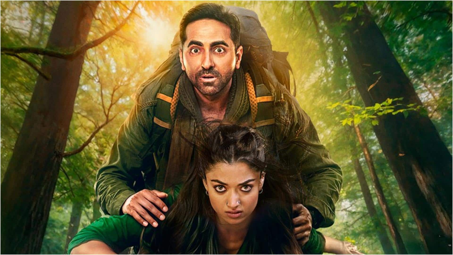 आयुष्मान खुराना और रश्मिका मंदाना की 'थामा' के ट्रेलर को लेकर आया अपडेट, देखिए नया पोस्टर 