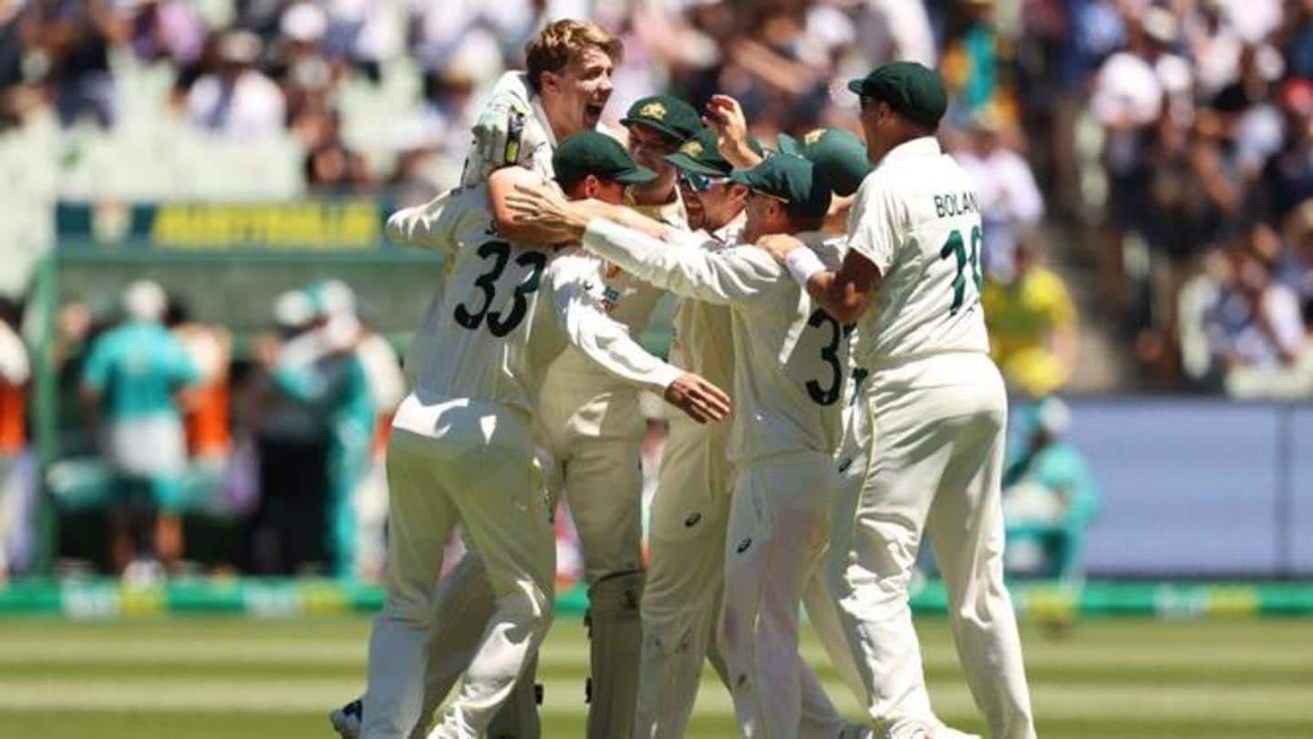 एशेज 2021-22: तीसरे दिन ही ऑस्ट्रेलिया ने जीता मेलबर्न टेस्ट, सीरीज की अपने नाम