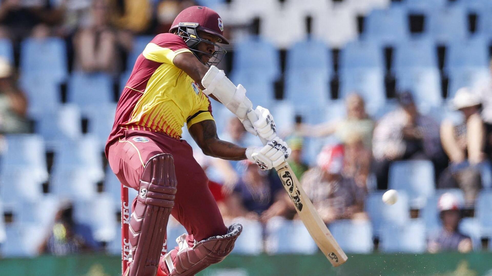 काइल मेयर्स ने लगाया दक्षिण अफ्रीका के खिलाफ अपना पहला टी-20 अंतरराष्ट्रीय अर्धशतक