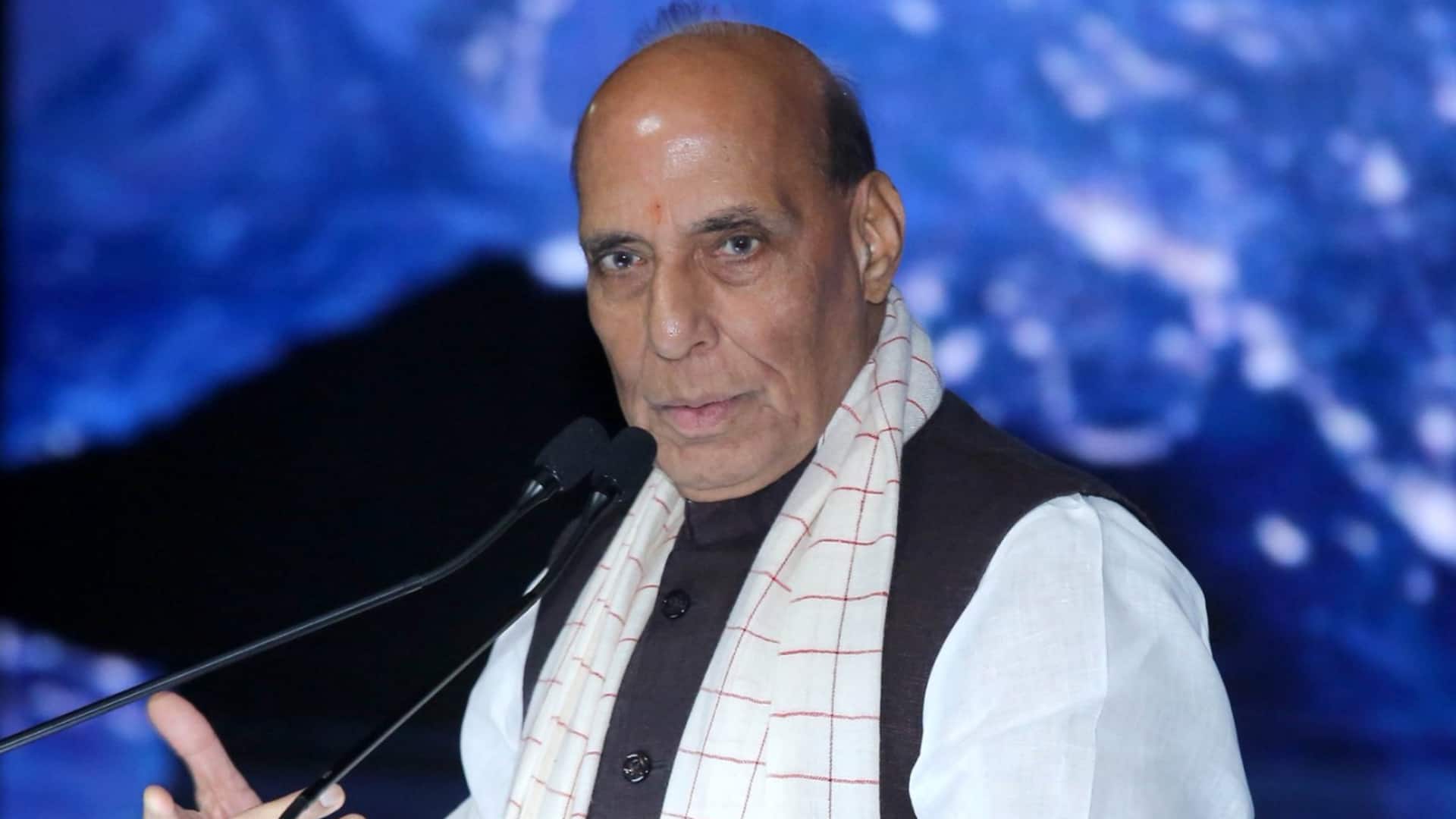 रक्षा मंत्री राजनाथ सिंह बोले- कोई भी स्थायी दोस्त या दुश्मन नहीं, केवल हित स्थायी रक्षा मंत्री राजनाथ सिंह बोले- कोई भी स्थायी दोस्त या दुश्मन नहीं, केवल हित स्थायी