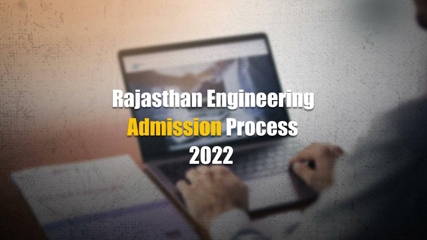 REAP 2022: राजस्थान इंजीनियरिंग एडमिशन प्रोसेस के लिए रजिस्ट्रेशन शुरू, ऐसे करें आवेदन