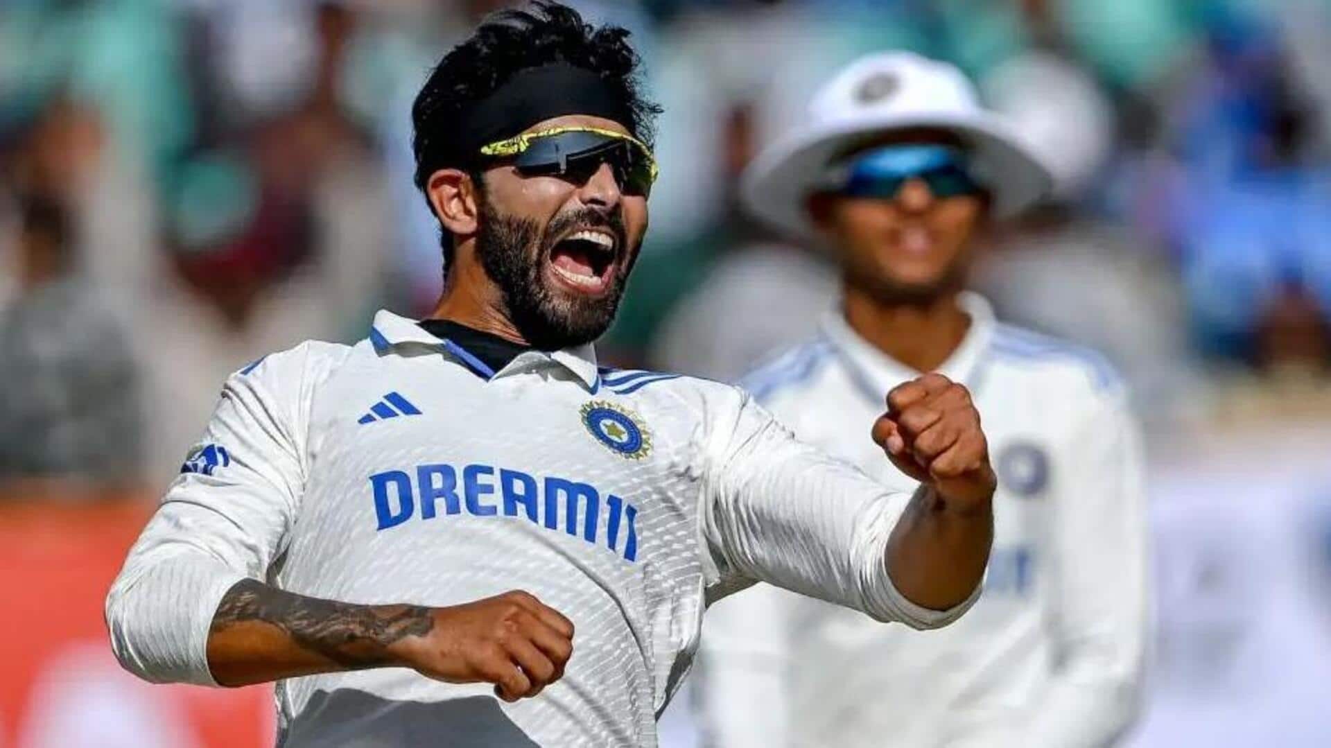 चौथा टेस्ट: रविंद्र जडेजा ने इंग्लैंड की पहली पारी में चटकाए 4 विकेट, जानिए उनके आंकड़े