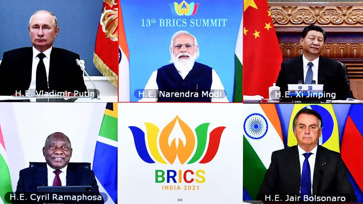 BRICS सम्मेलन: तालिबान पर सीधी टिप्पणी नहीं, आतंकवाद से लड़ाई पर एकमत हुए सदस्य देश
