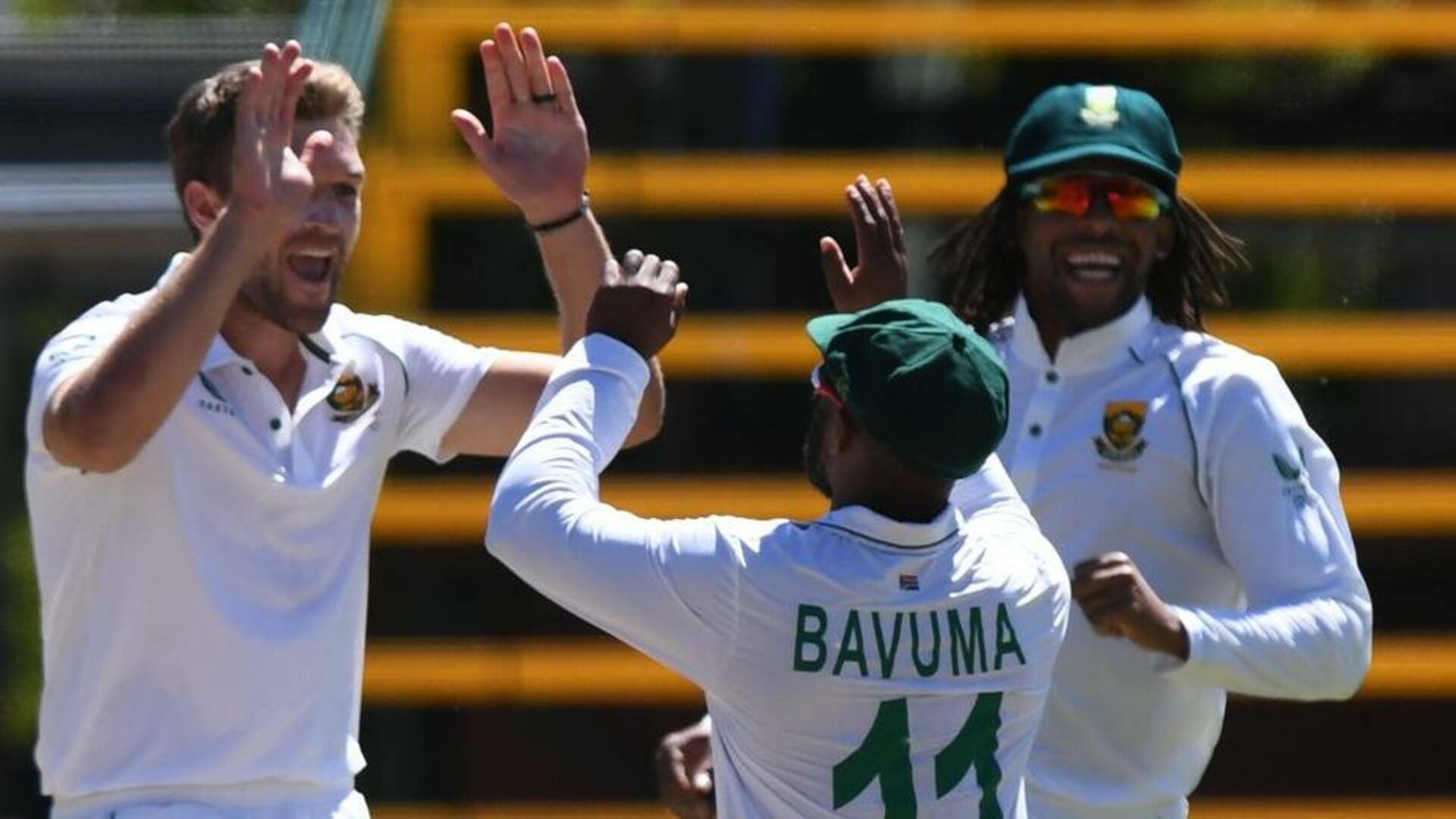 दूसरा टेस्ट: दक्षिण अफ्रीका ने मजबूत की स्थिति, वेस्टइंडीज पहली पारी में 73 रन से पिछड़ा 