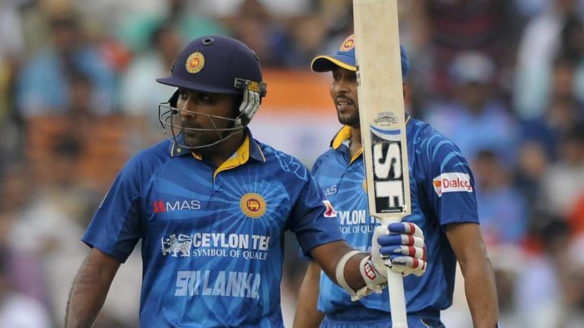 टी-20 विश्व कप में श्रीलंका की ओर से सर्वोच्च व्यक्तिगत स्कोर वाले बल्लेबाज 