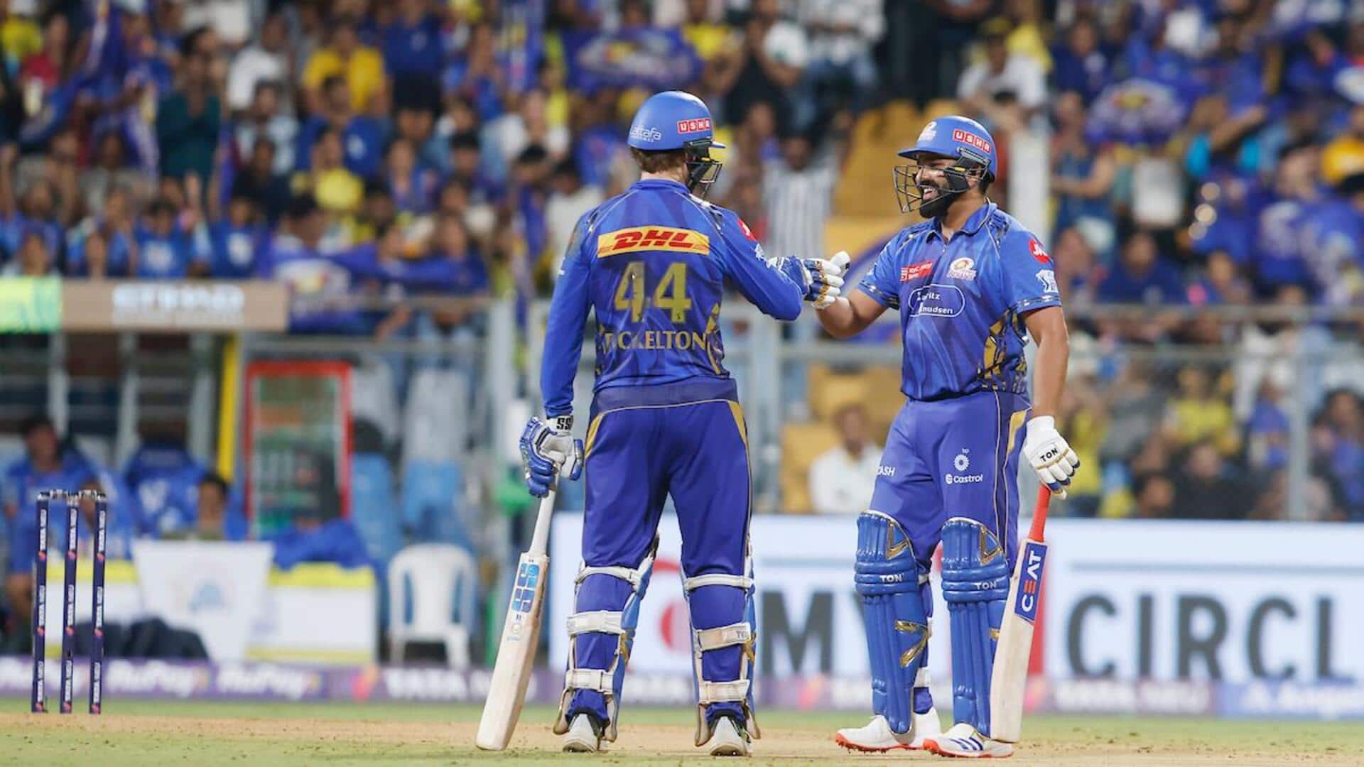 IPL इतिहास में MI द्वारा सफलतापूर्वक हासिल किए गए सबसे बड़े लक्ष्य, जानिए आंकड़े