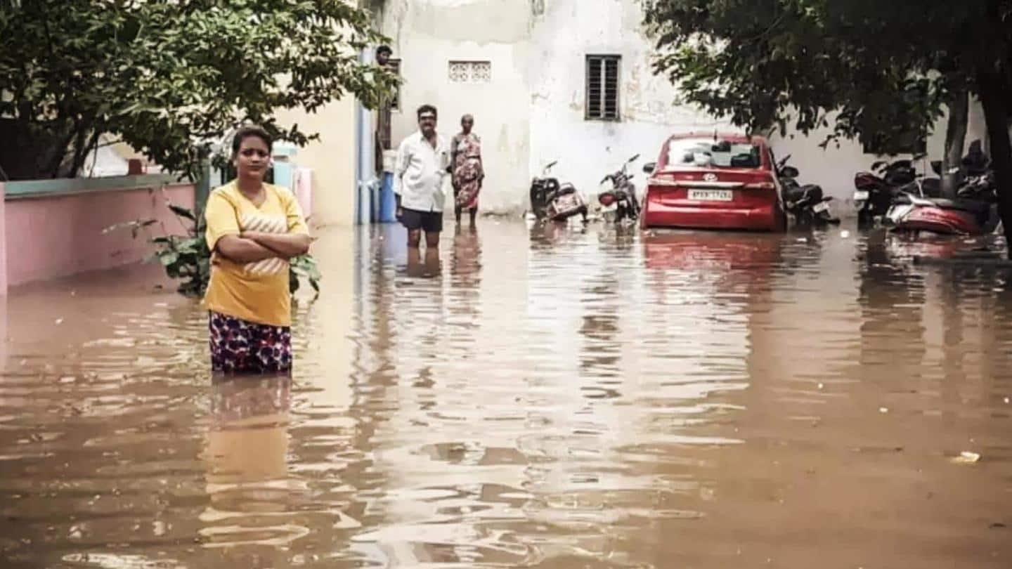आंध्र प्रदेश: भारी बारिश से अब तक 17 की मौत, 100 से अधिक लोग लापता