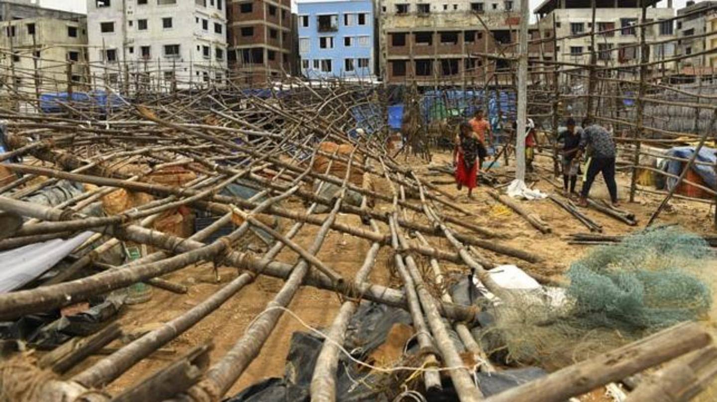 गोवा में भी चक्रवात से भारी नुकसान गोवा में भी चक्रवात से भारी नुकसान