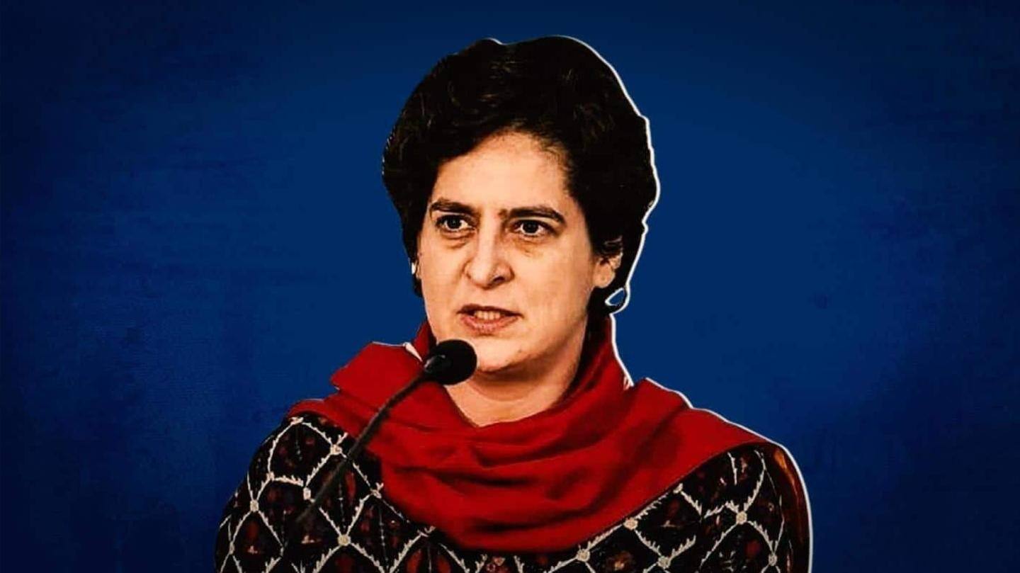 प्रियंका ने भी की अजय मिश्रा का बर्खास्त करने की मांग प्रियंका ने भी की अजय मिश्रा का बर्खास्त करने की मांग