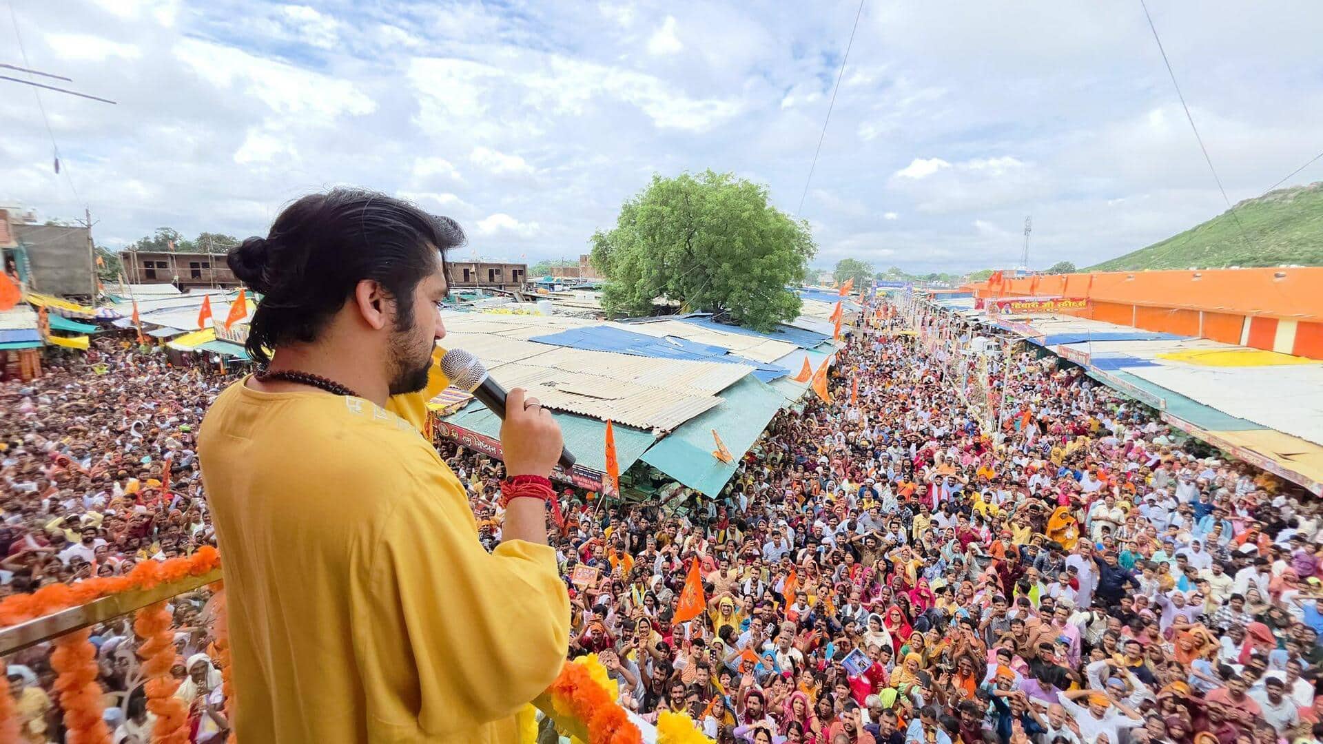 धीरेंद्र शास्त्री के बागेश्वर धाम में टीनशेड गिरने से 1 की मौत, 8 से अधिक घायल