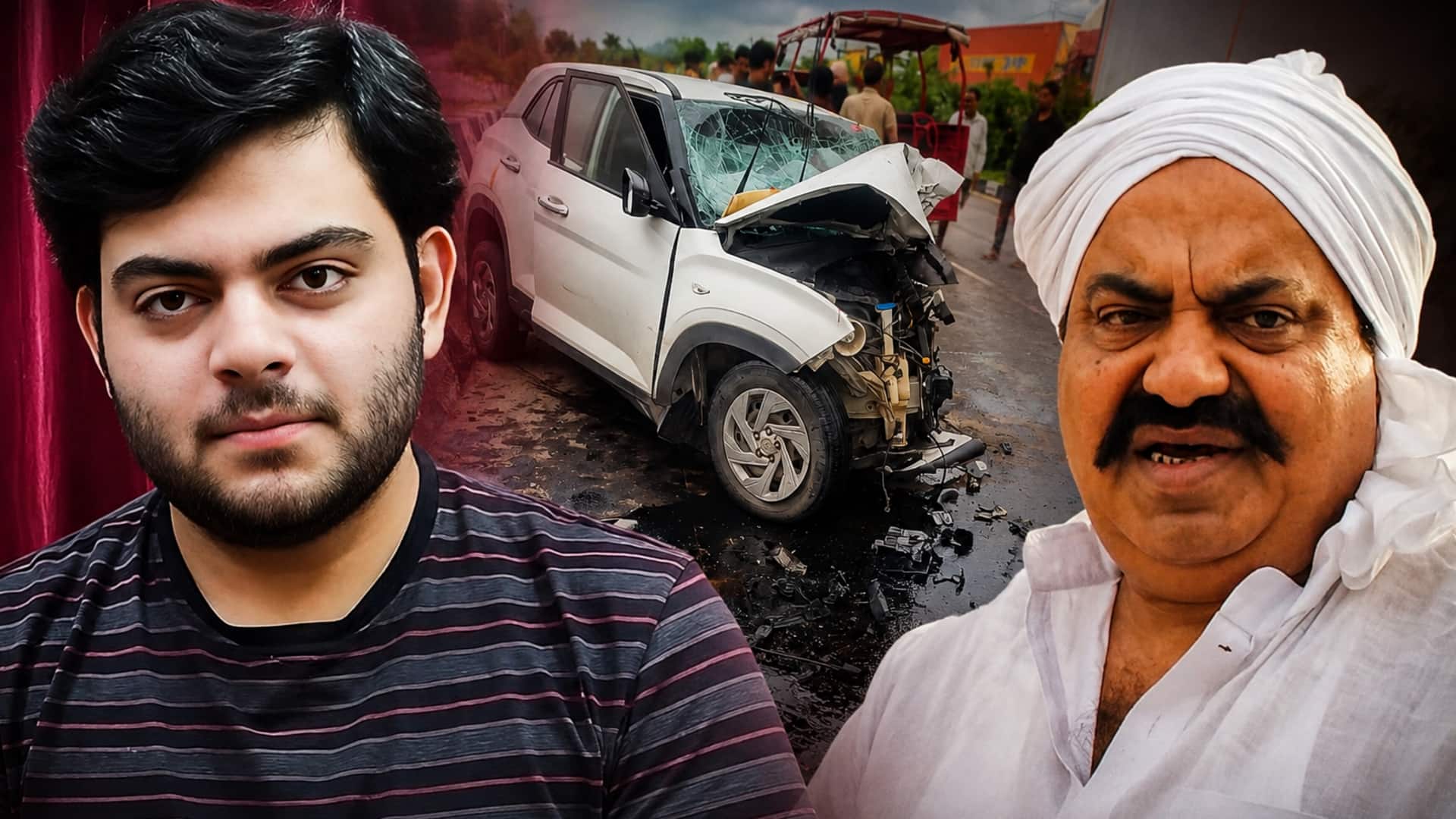 जिस कार हादसे में हुई थी अतीक अहमद के बेटे की मौत, उसका वीडियो आया सामने