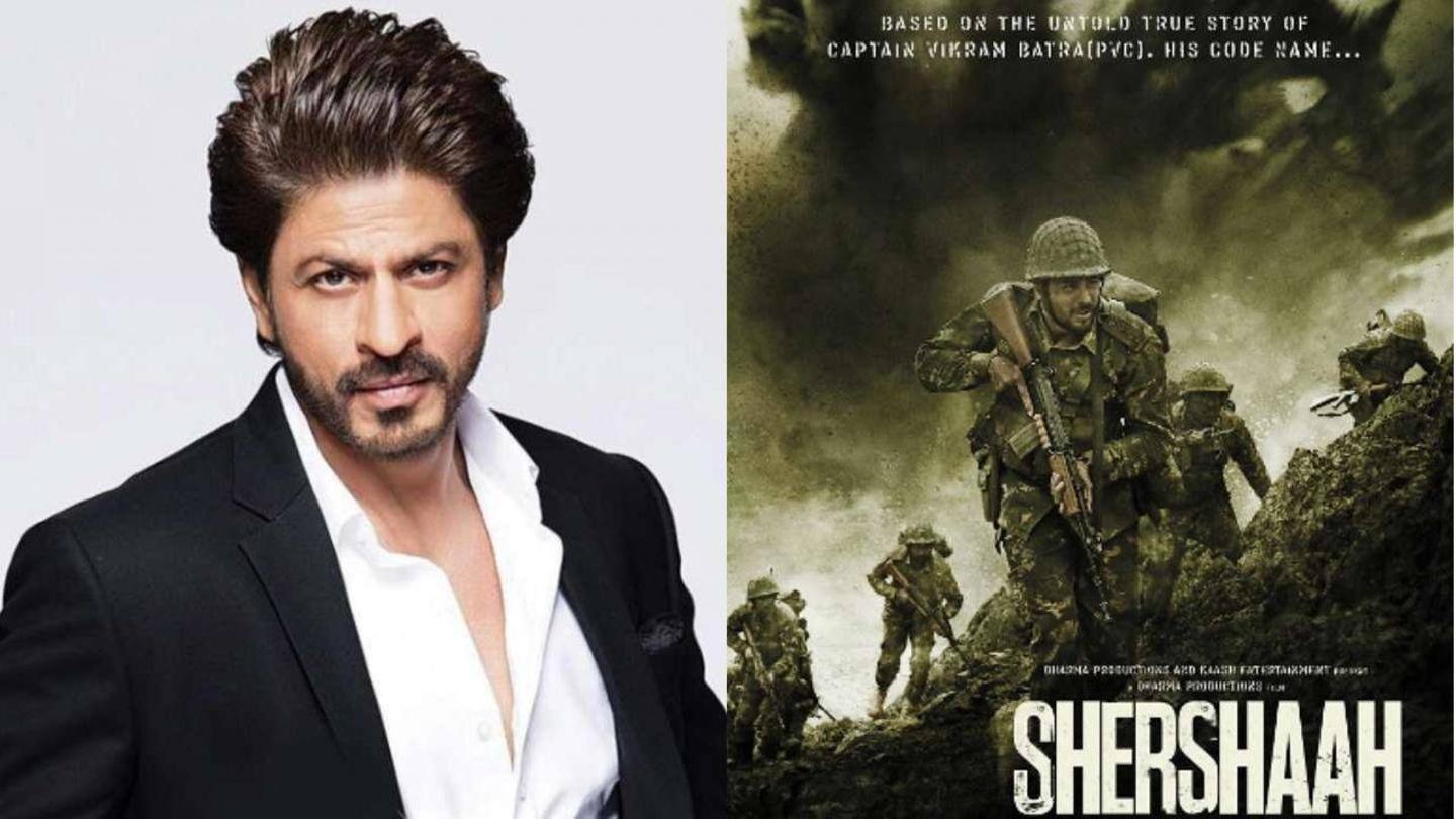 सिद्धार्थ मल्होत्रा की वॉर ड्रामा फिल्म 'शेरशाह' में नहीं दिखेंगे शाहरुख खान