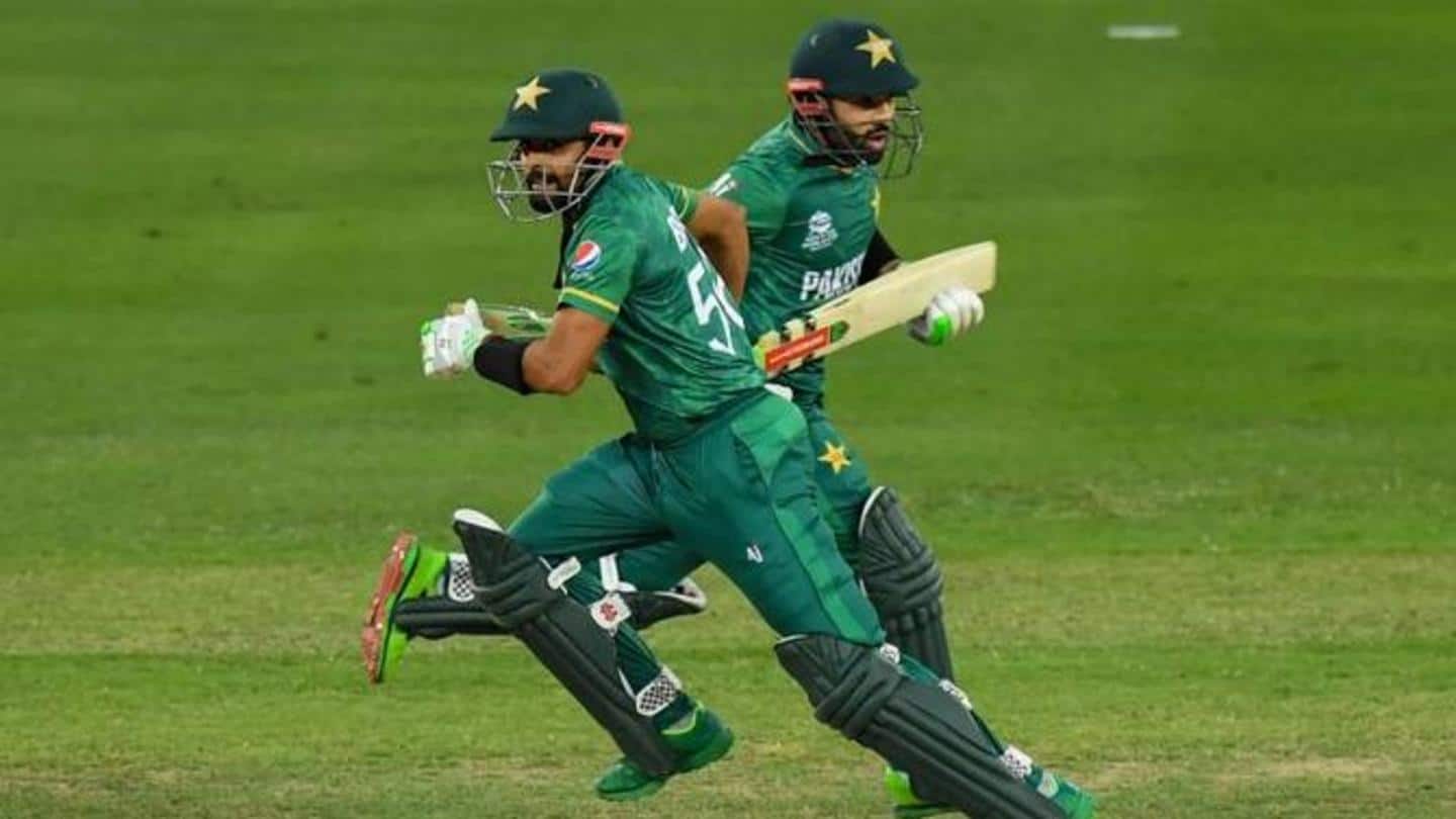 टी-20 विश्व कप, दूसरा सेमीफाइनल: पाकिस्तान ने दिया 177 रनों का लक्ष्य, रिजवान-फखर ने लगाए अर्धशतक