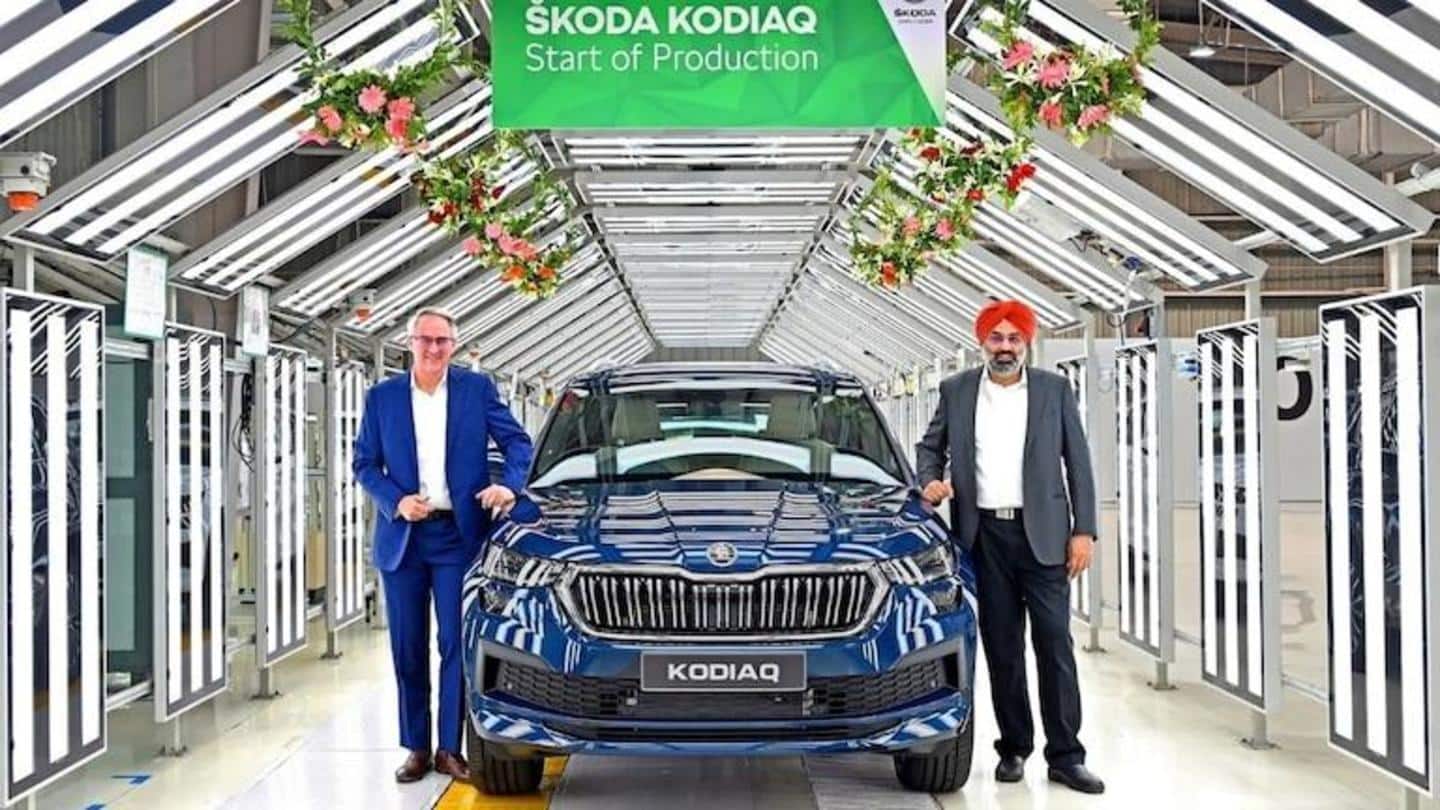 भारत में स्कोडा कोडियाक फेसलिफ्टेड SUV का उत्पादन शुरू, अगले साल होगी लॉन्च
