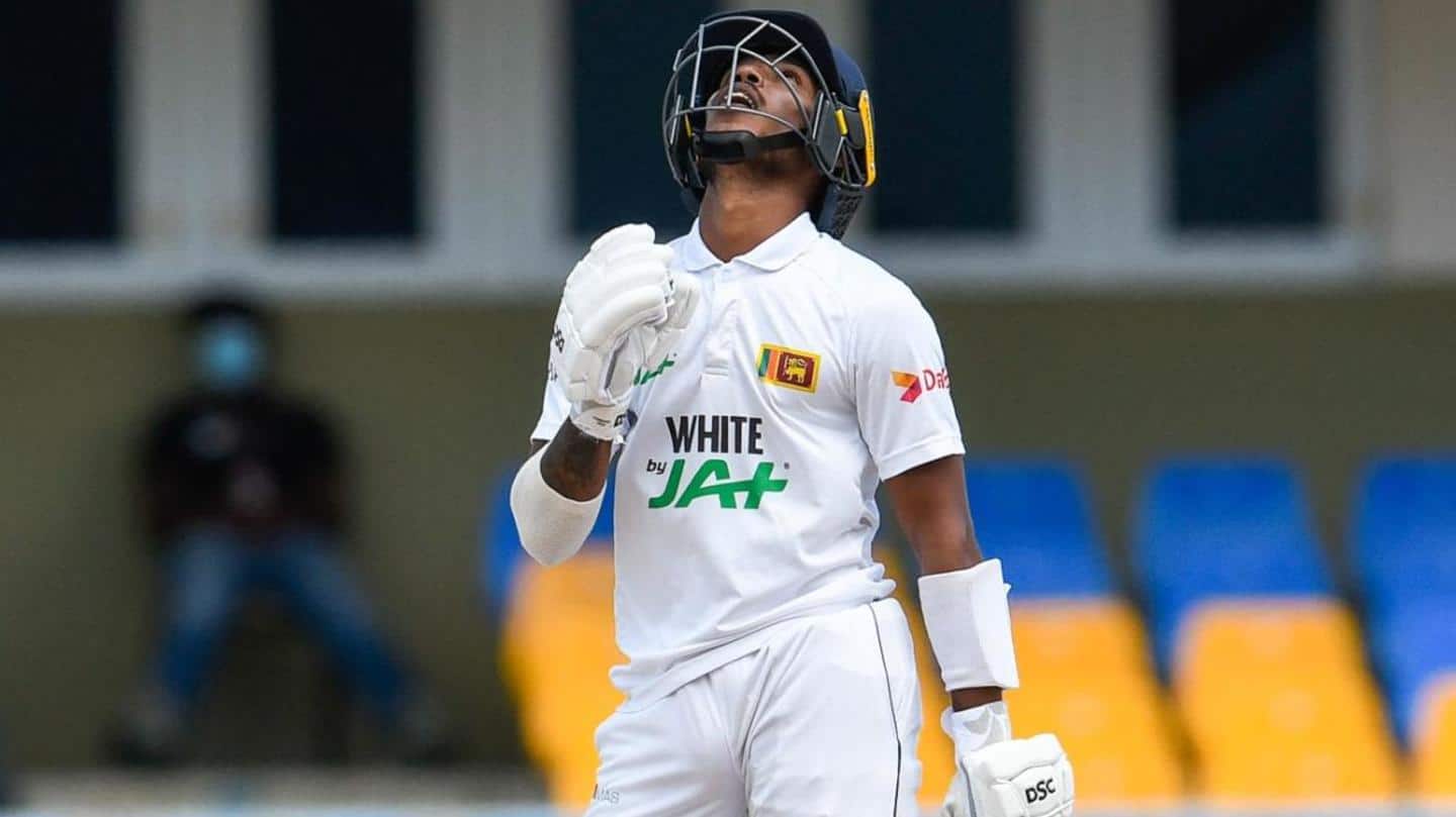श्रीलंका बनाम वेस्टइंडीज, दूसरा टेस्ट: पथुम निसानका ने लगाया अर्धशतक, ऐसा रहा पहला दिन