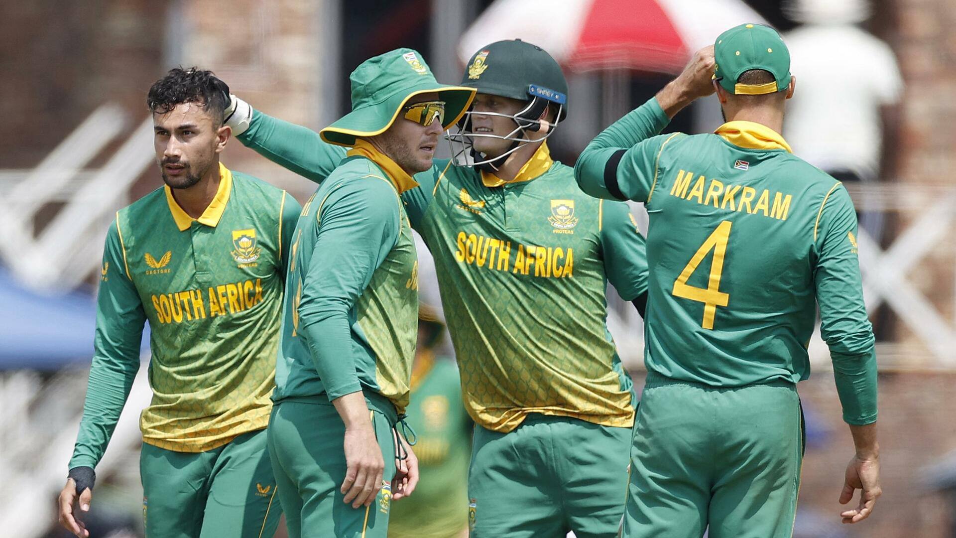 दक्षिण अफ्रीका ने तीसरे वनडे में वेस्टइंडीज को हराया, बराबरी पर समाप्त हुई सीरीज 