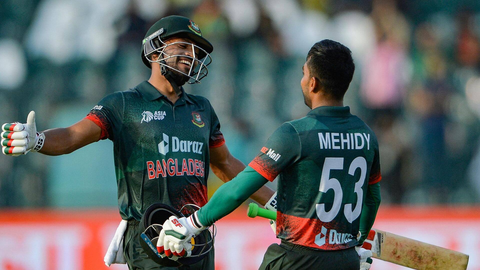एशिया कप 2023: बांग्लादेश के बल्लेबाज नजमुल हुसैन शांतो टूर्नामेंट से बाहर, जानिए कारण