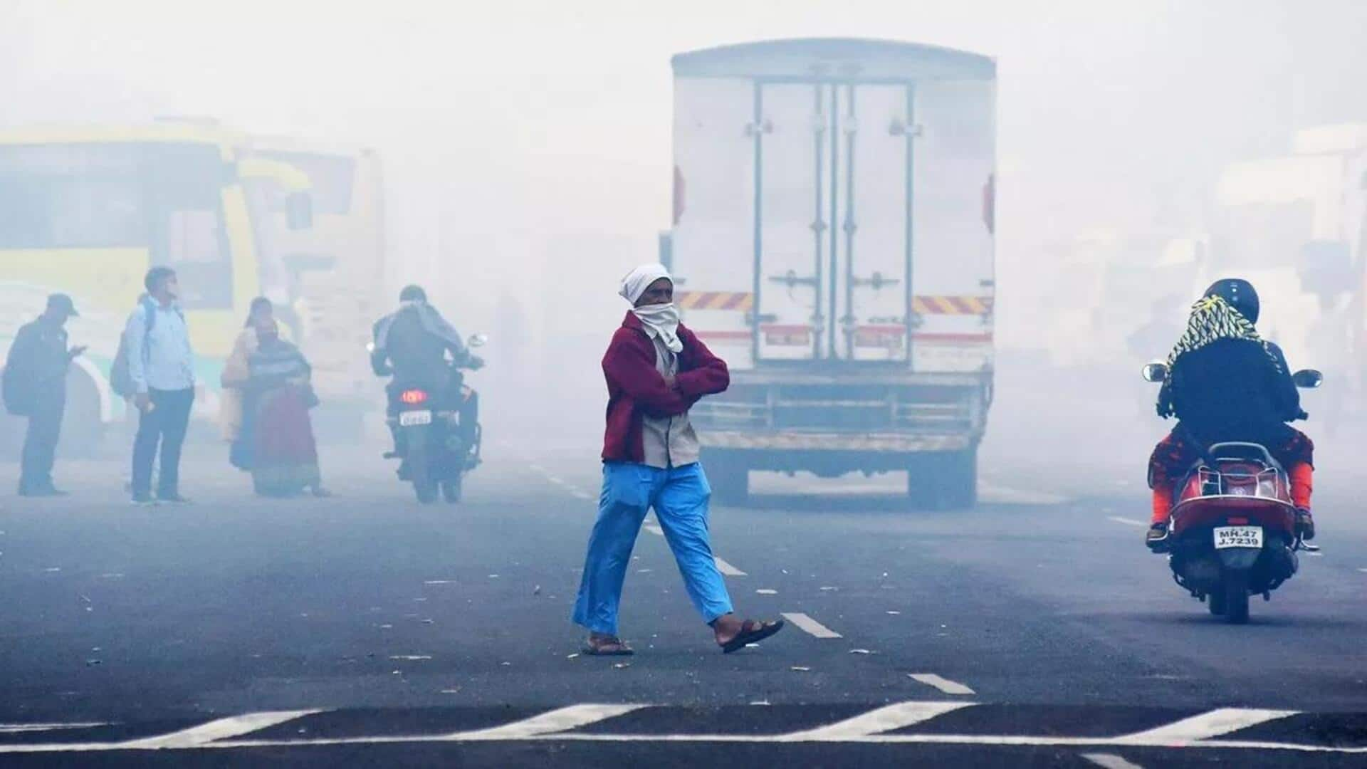 उत्तरी भारत में नजर आने लगी धुंध, दक्षिण में बारिश नहीं छोड़ रही पीछा 