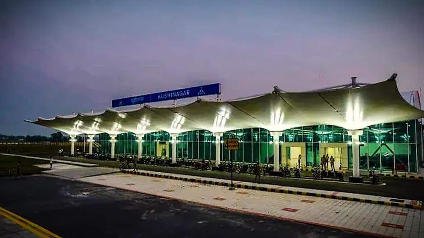 कुशीनगर अंतरराष्ट्रीय हवाई अड्डे की विशेषताएं क्या हैं, जिसका प्रधानमंत्री ने किया उद्घाटन?