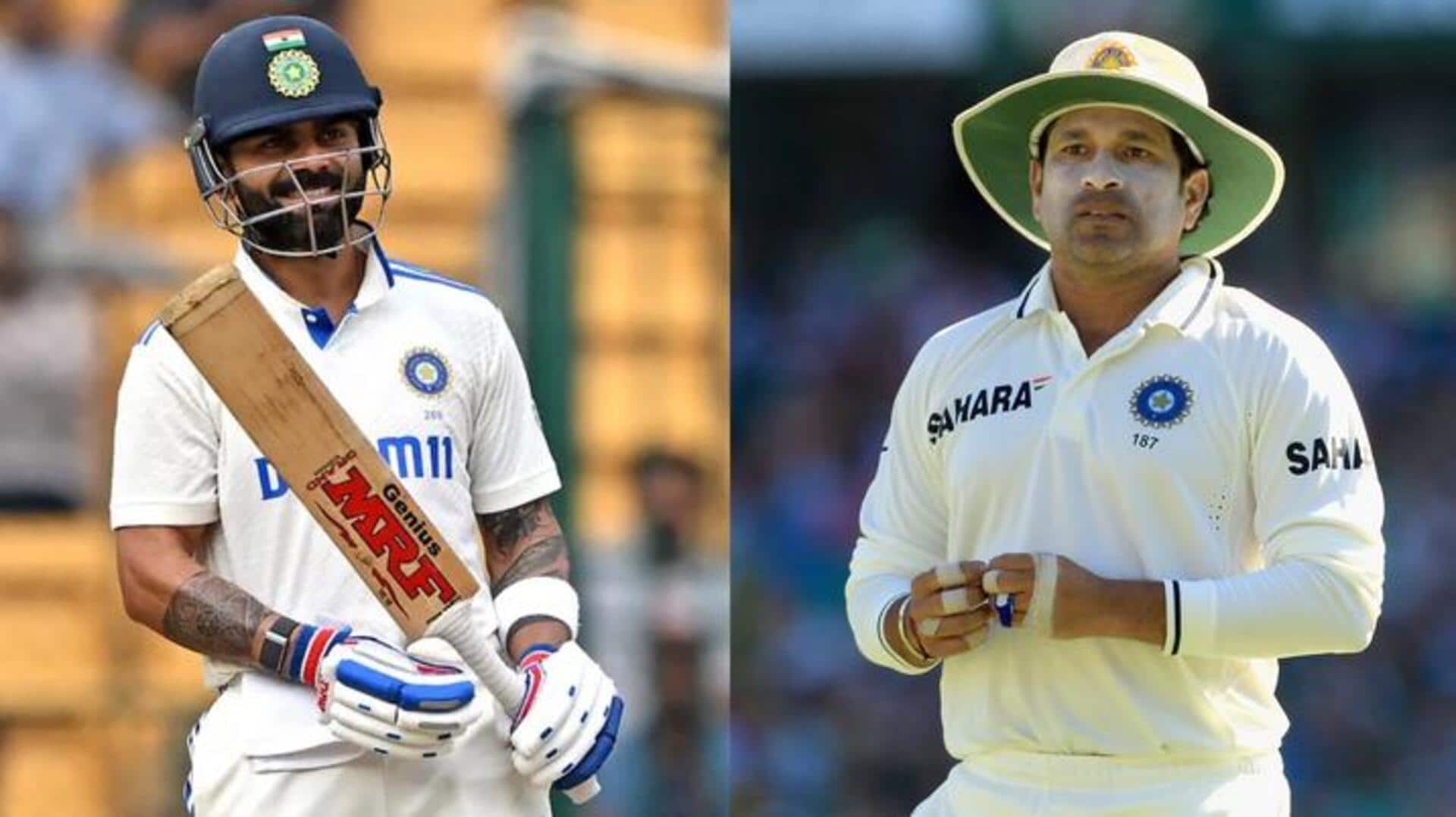विराट कोहली बनाम सचिन तेंदुलकर: टेस्ट क्रिकेट में किसके आंकड़े रहे बेहतर? विराट कोहली बनाम सचिन तेंदुलकर: टेस्ट क्रिकेट में किसके आंकड़े रहे बेहतर?