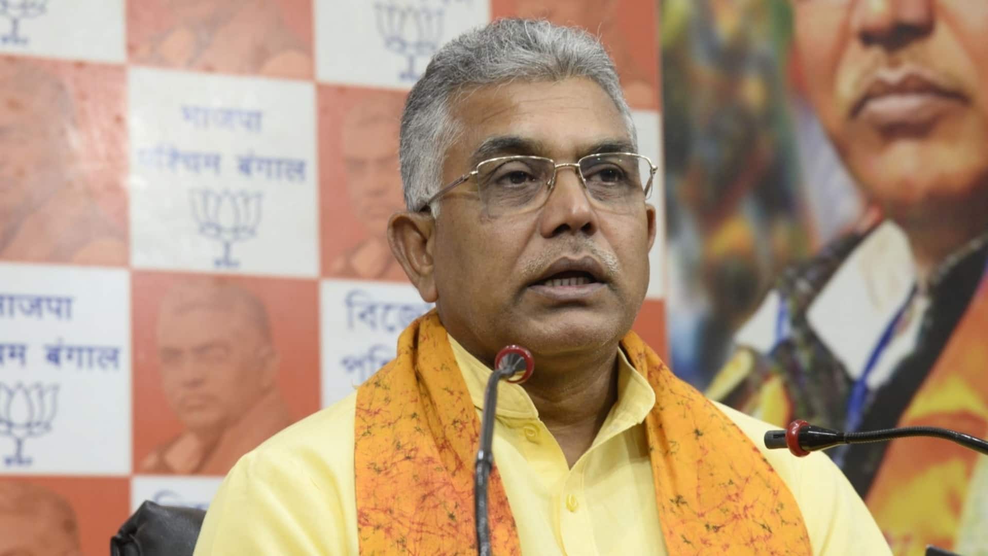 पश्चिम बंगाल विधानसभा चुनाव 2026: खड़गपुर सदर सीट से भाजपा के दिलीप घोष आगे