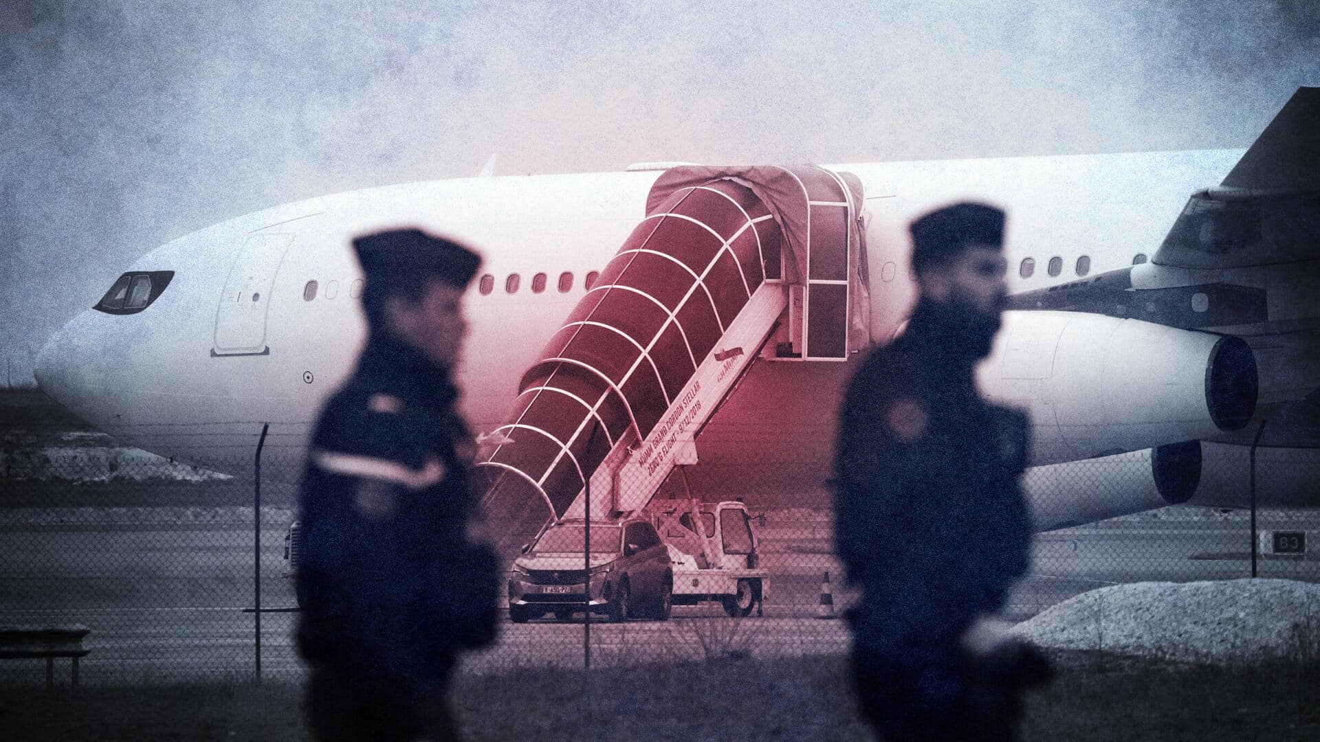 'मानव तस्करी' मामला: फ्रांस से 276 लोगों के साथ मुंबई पहुंचा विमान, 27 यात्री वहीं क्यों रुके?
